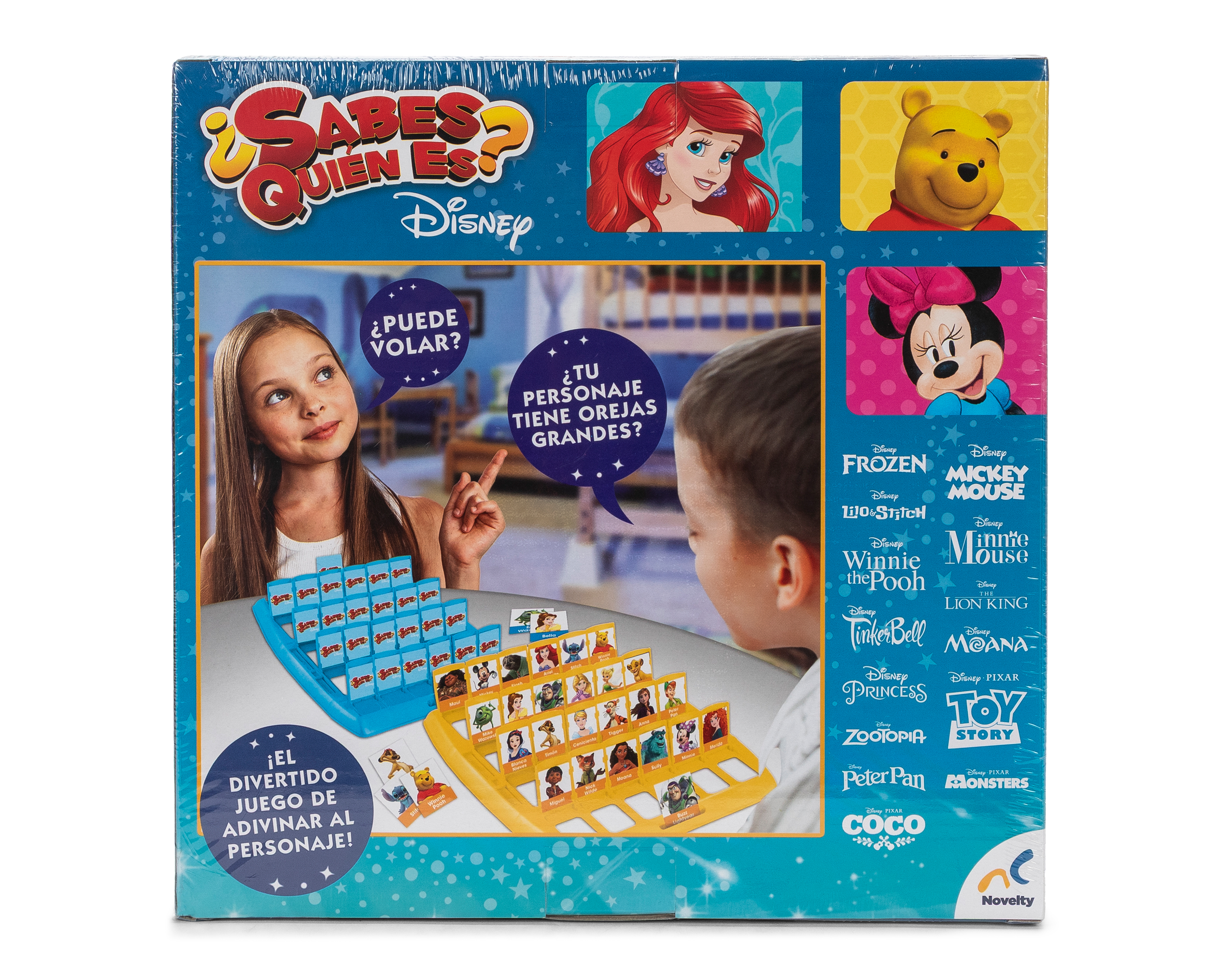 Foto 2 pulgar | Foto 1 | Juego de Mesa ¿Sabes Quién Es? Disney Novelty