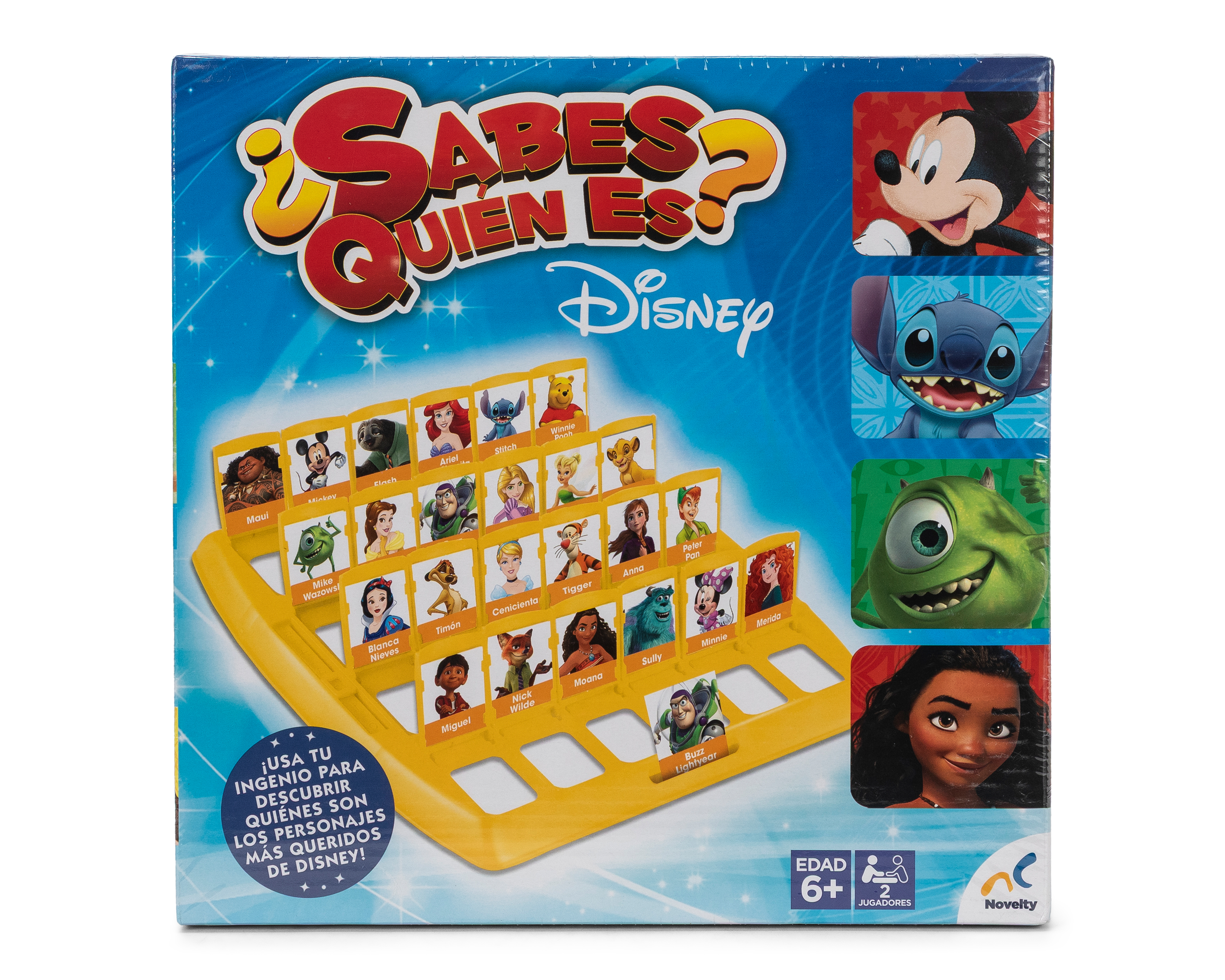 Foto 3 pulgar | Foto 2 | Juego de Mesa ¿Sabes Quién Es? Disney Novelty