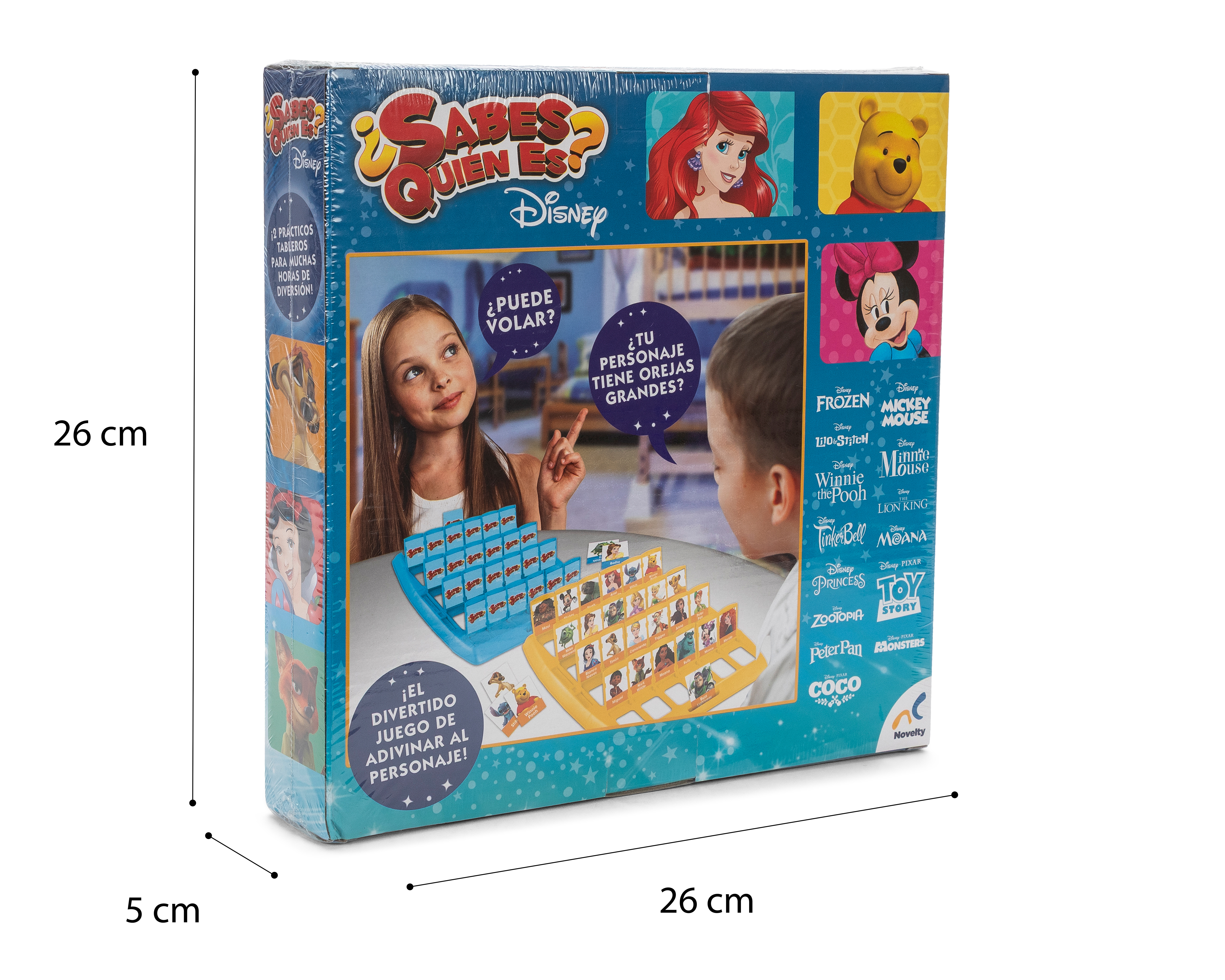 Foto 4 pulgar | Foto 3 | Juego de Mesa ¿Sabes Quién Es? Disney Novelty