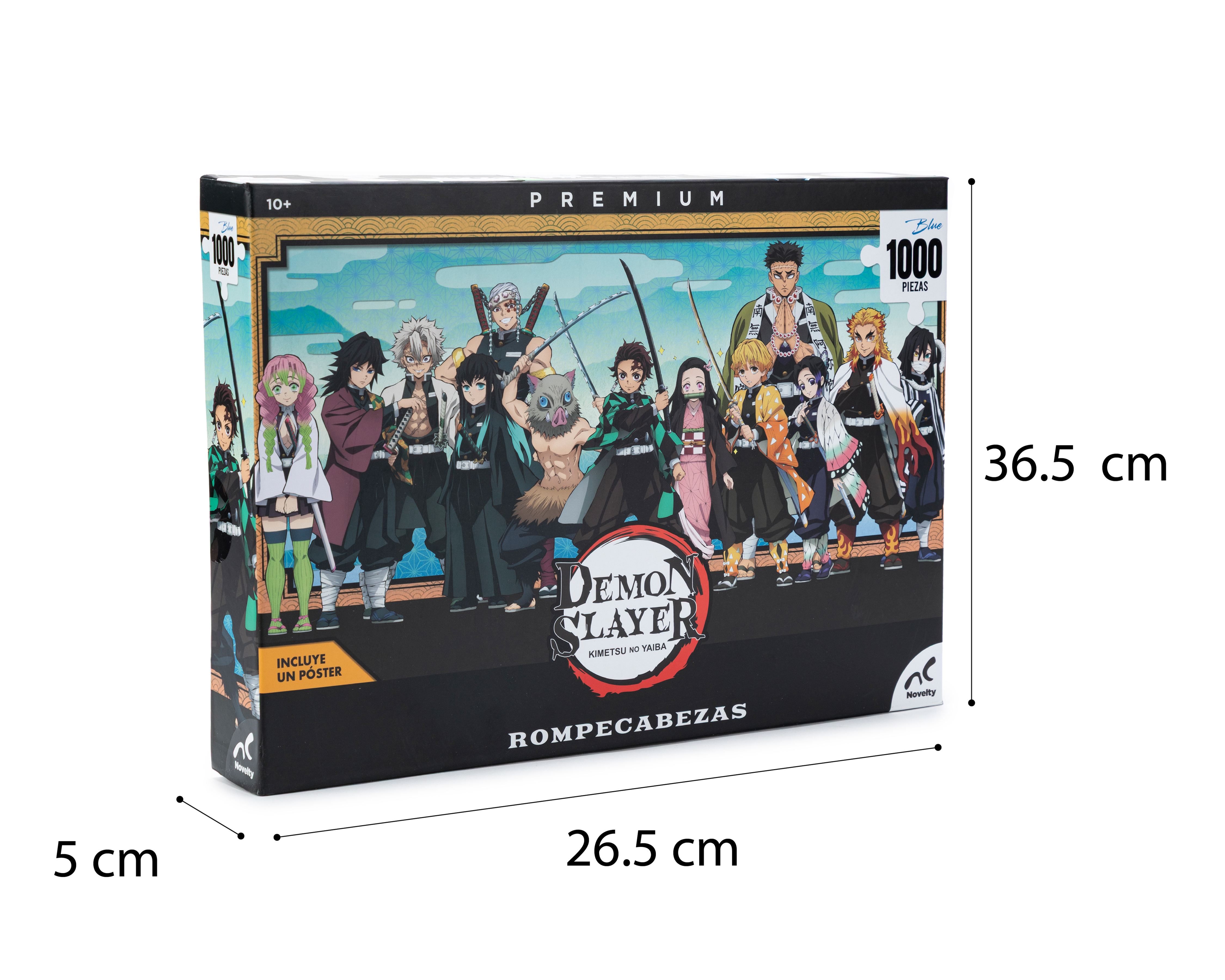 Foto 4 pulgar | Foto 3 | Rompecabezas Demon Slayer Novelty 1000 Piezas
