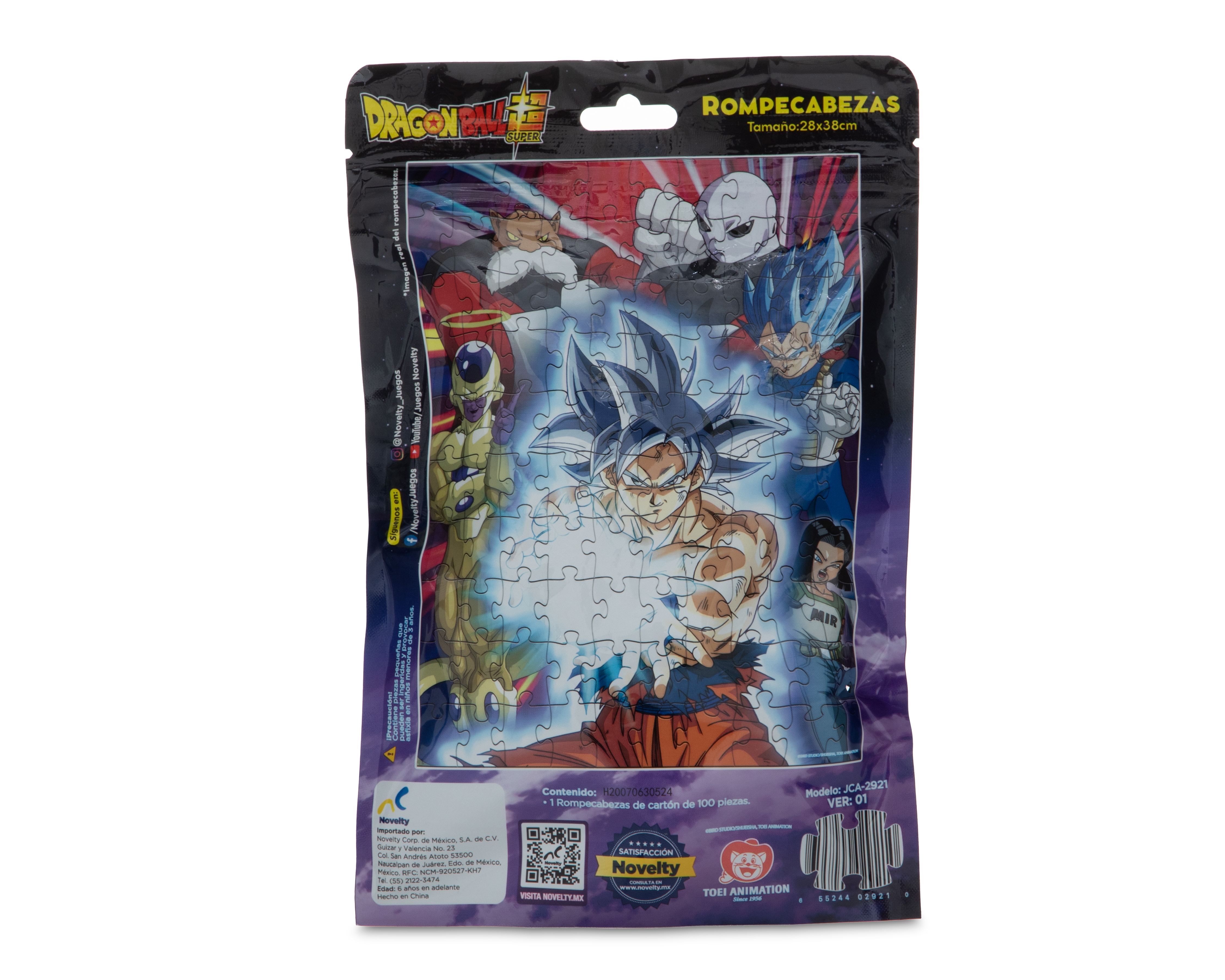 Foto 3 pulgar | Foto 2 | Rompecabezas Dragon Ball Super Novelty 100 Piezas