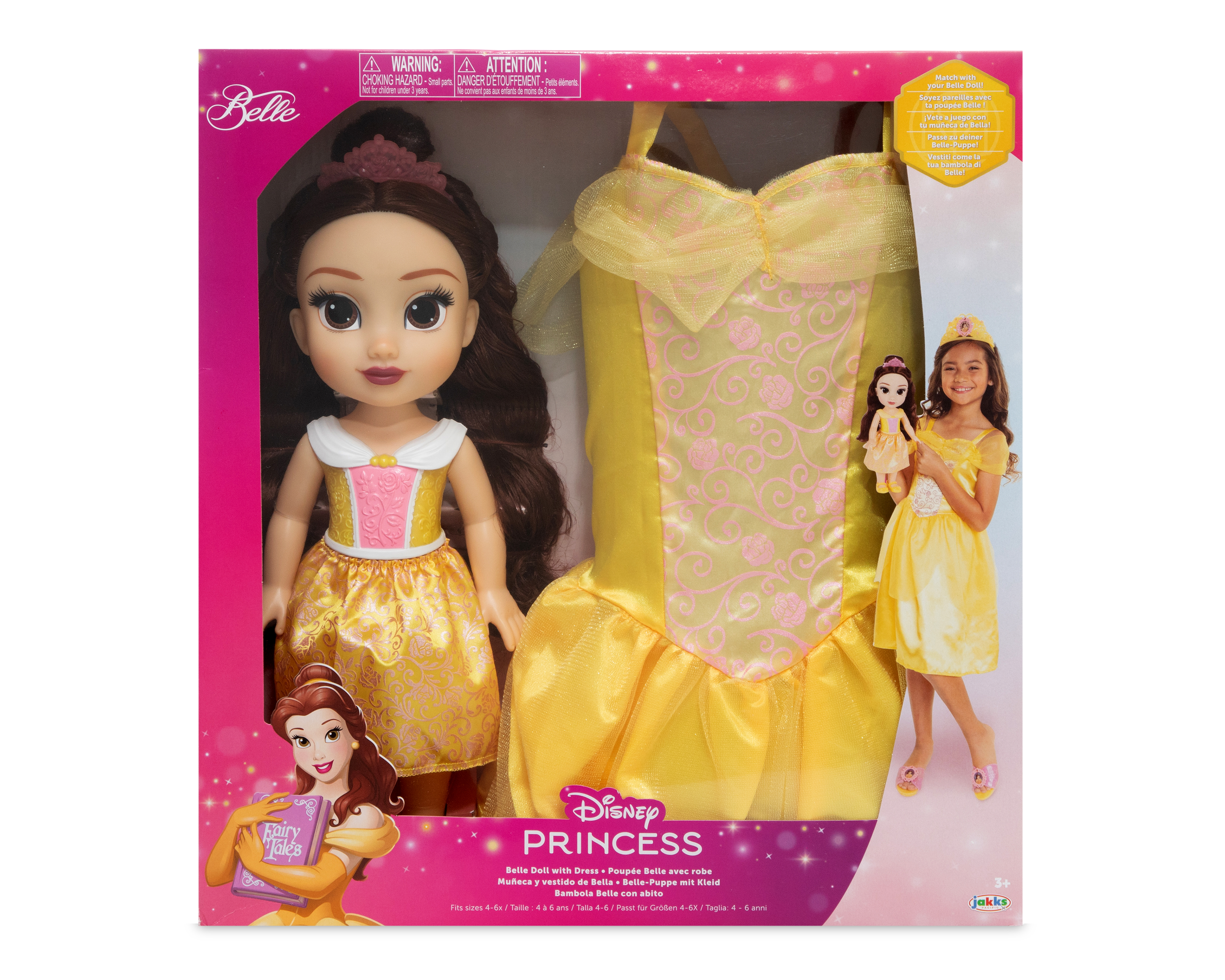 Foto 6 pulgar | Foto 5 | Muñeca Disney Princess con Vestido de Bella