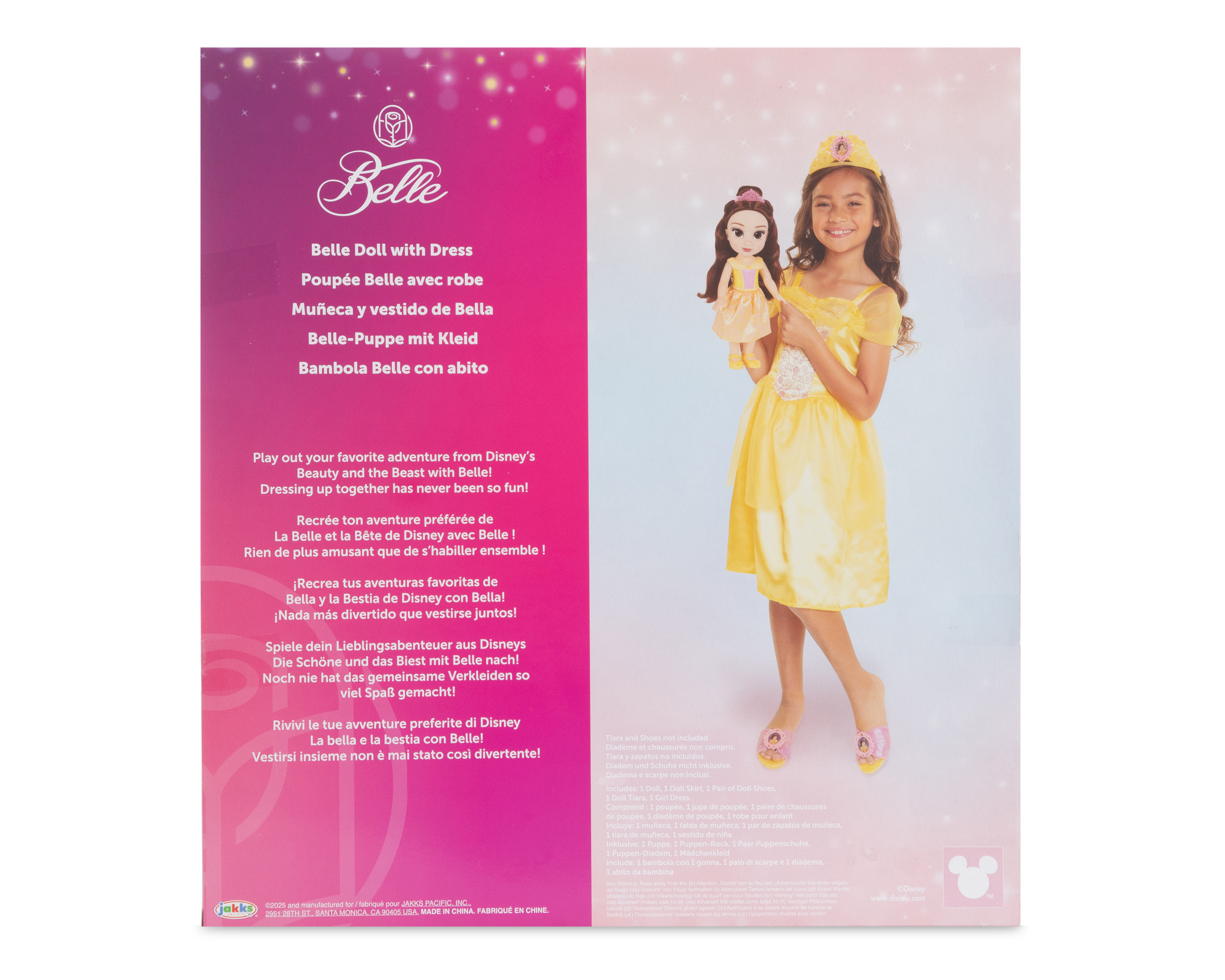 Foto 7 pulgar | Foto 6 | Muñeca Disney Princess con Vestido de Bella