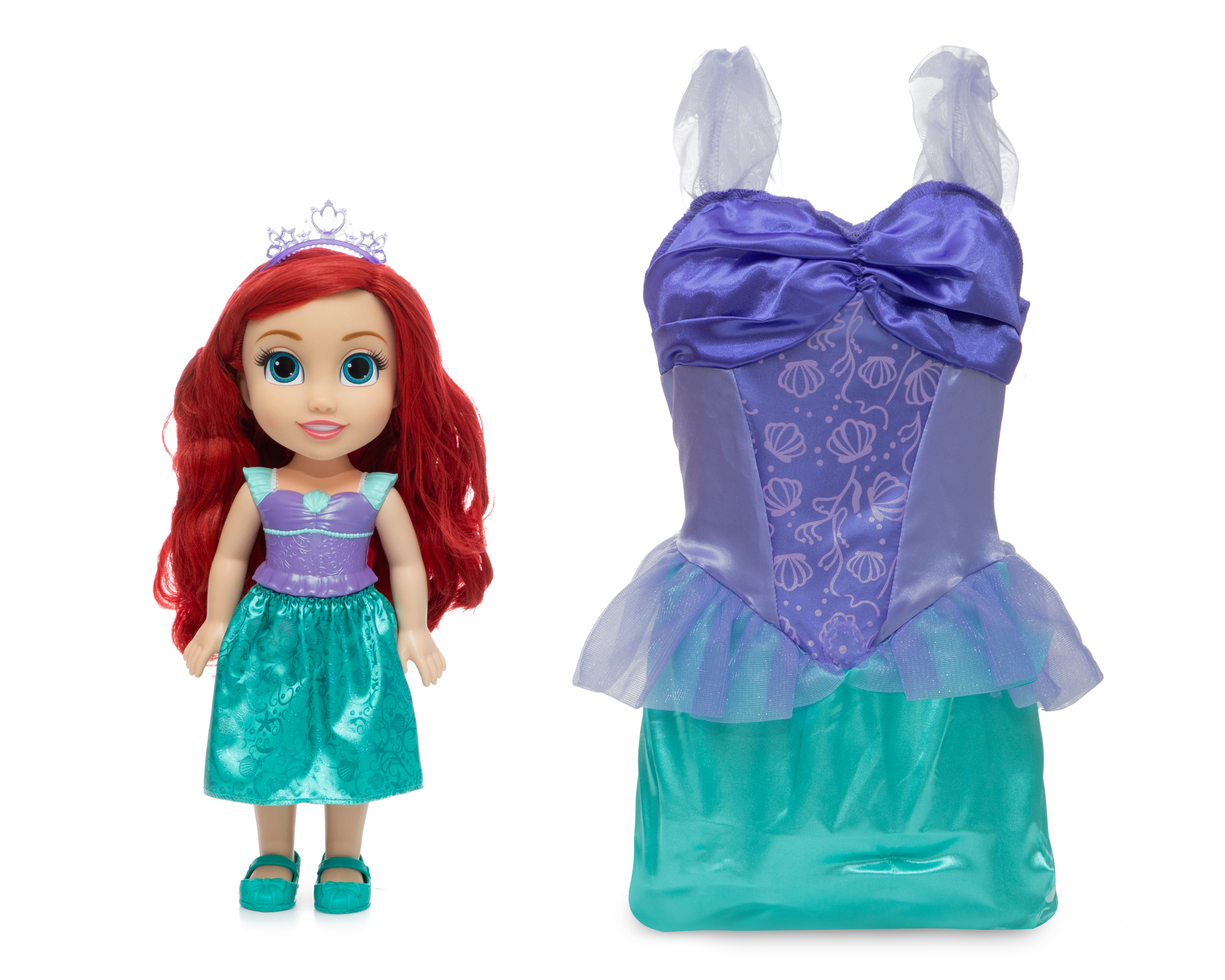Foto 2 pulgar | Foto 1 | Muñeca Ariel Disney con Vestido