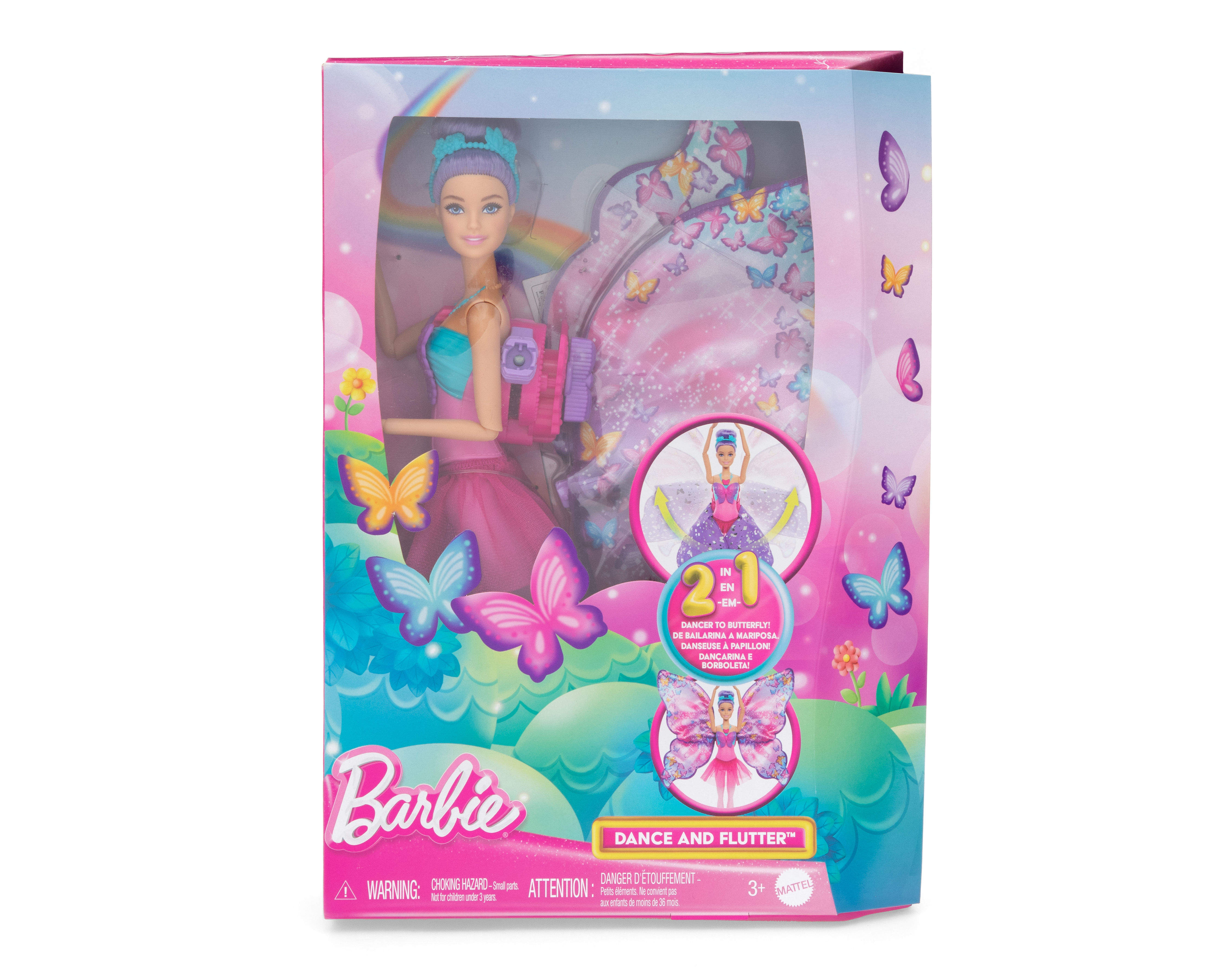 Foto 5 pulgar | Foto 4 | Muñeca Barbie Bailarina Transformación Mágica