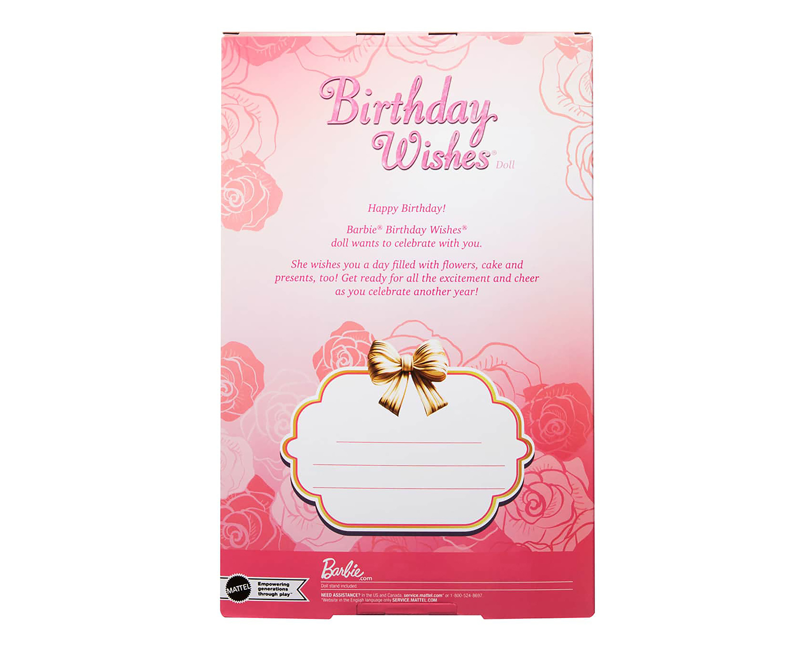 Foto 8 pulgar | Foto 7 | Muñeca Barbie Birthay Wishes