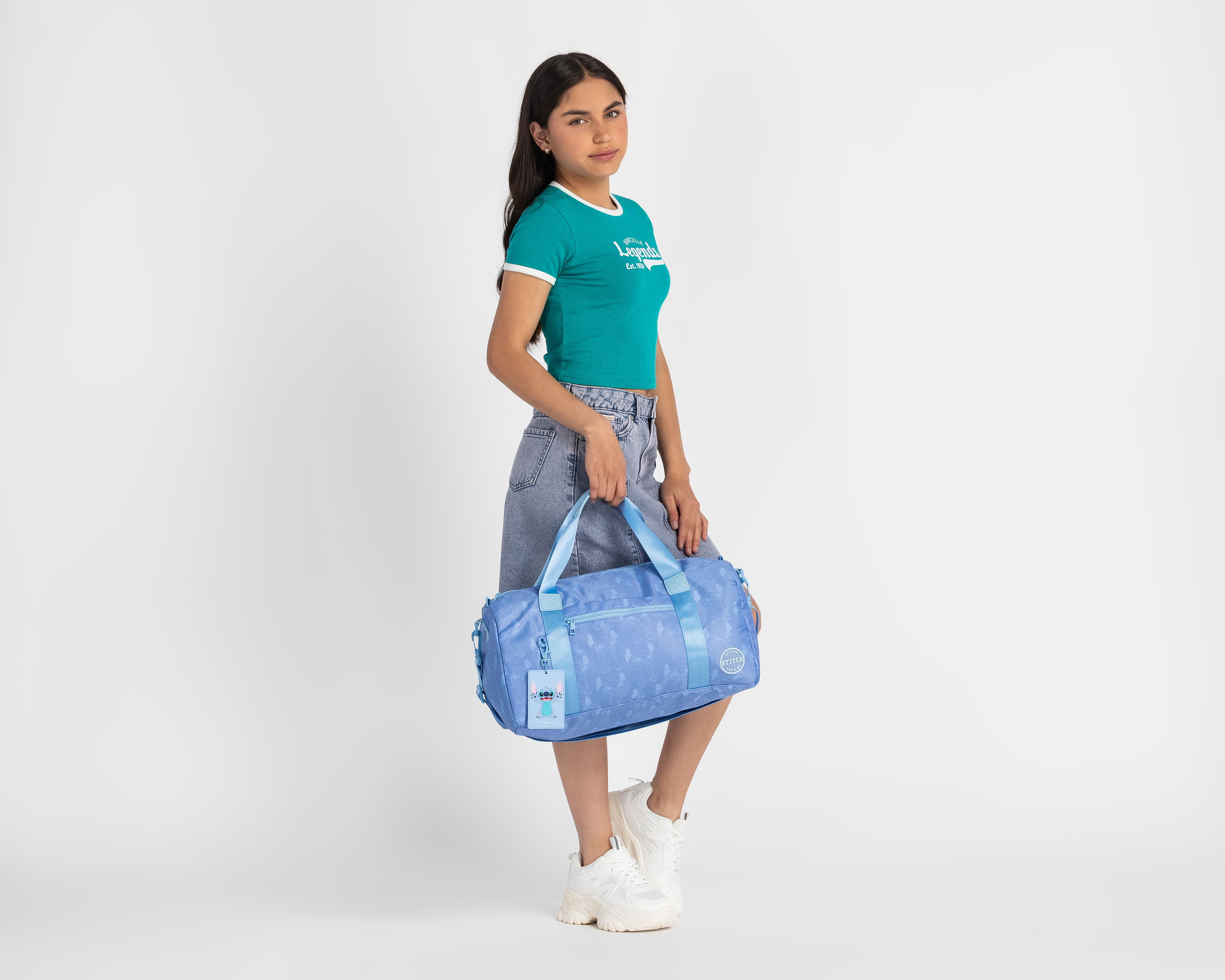 Foto 6 | Foto 6 | Bolsa de Viaje Disney Lilo & Stitch Azul