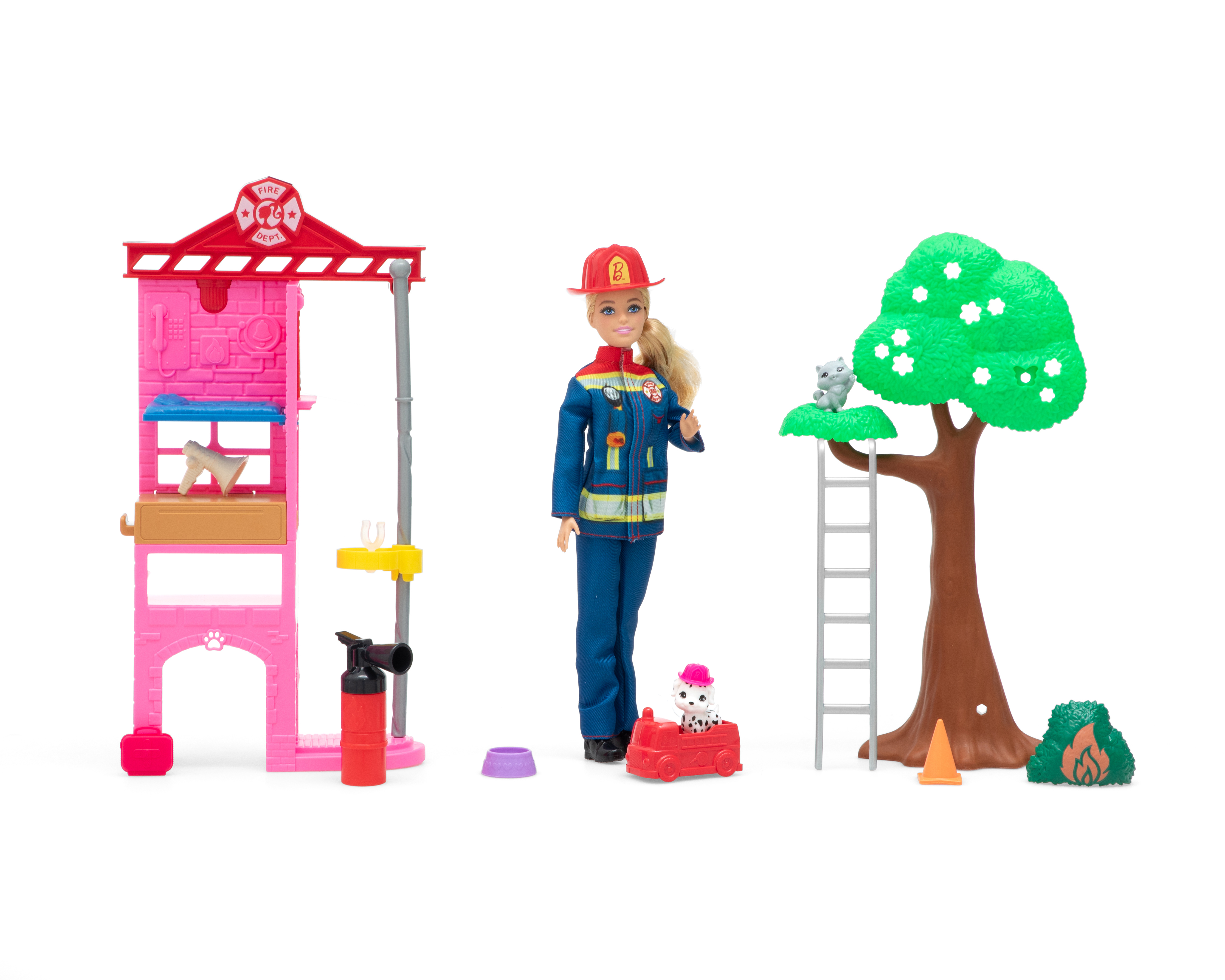 Muñeca Barbie Bombera al Rescate