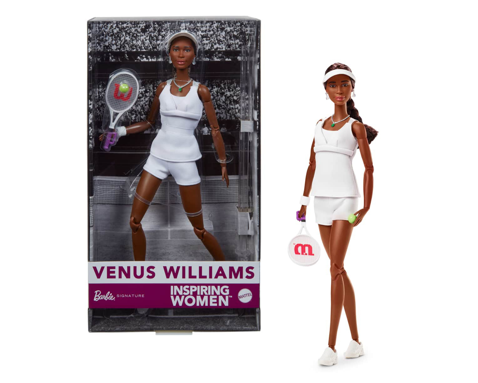 Foto 2 pulgar | Foto 1 | Venus Williams Barbie Inspiring Women