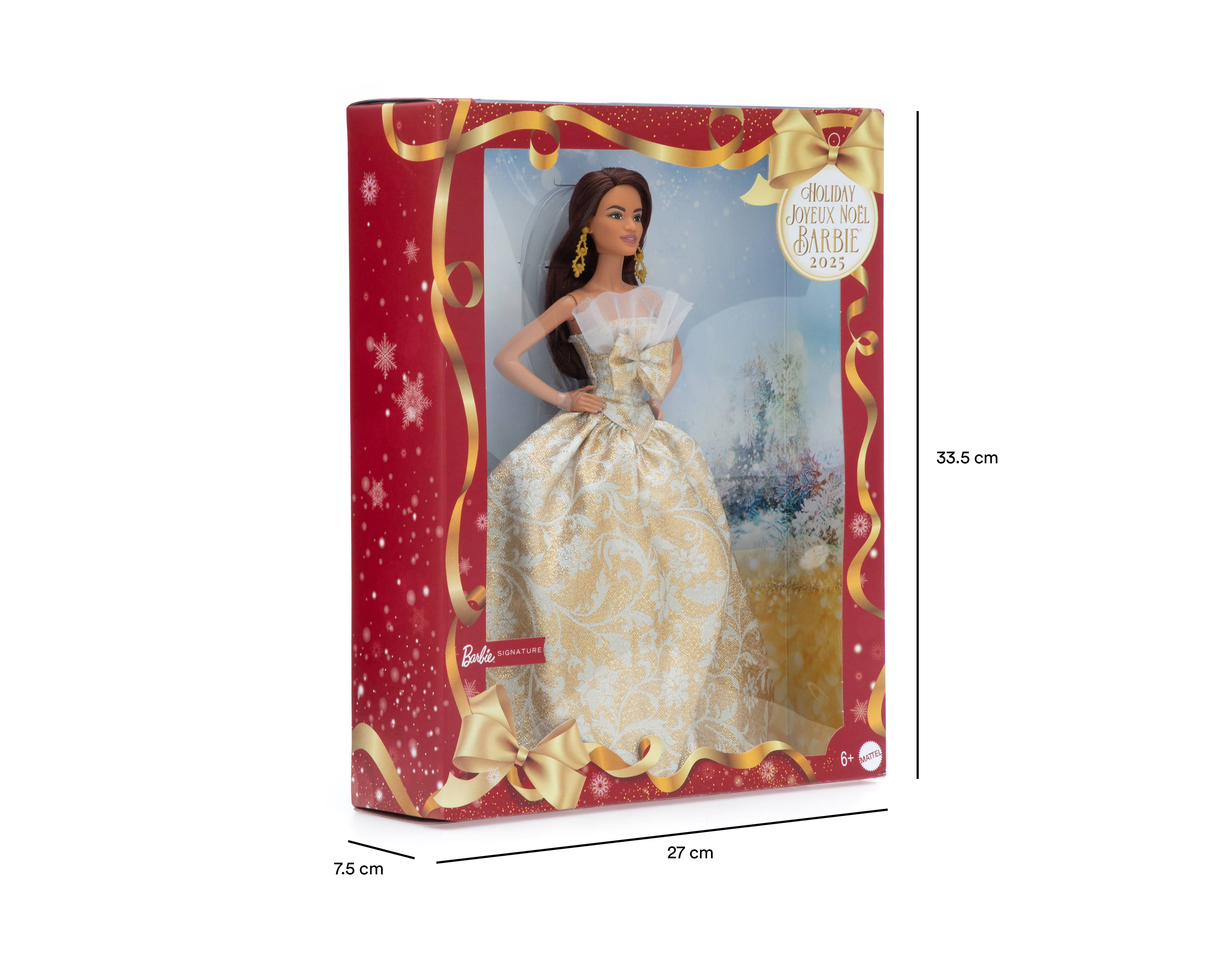 Foto 6 | Foto 6 | Muñeca Barbie de Colección Holiday