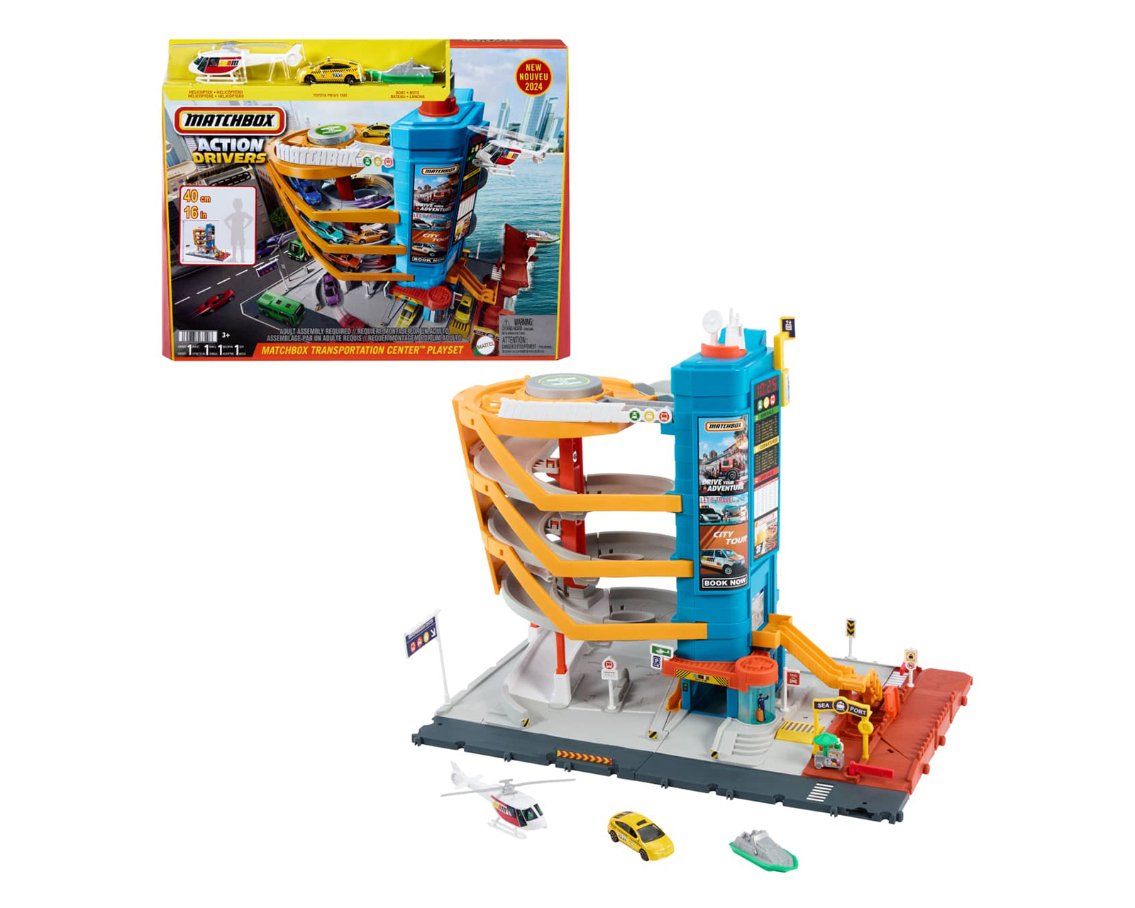 Foto 2 pulgar | Foto 1 | Centro de Transporte Matchbox Hot Wheels