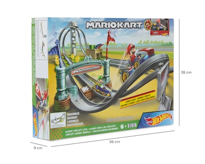 Foto 3 | Foto 3 | Pista de Carreras Hot Wheels Mario Kart Circuito Largo