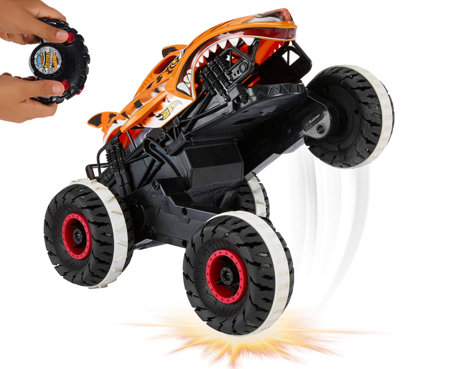 Foto 5 pulgar | Foto 4 | Carro de Control Remoto Hot Wheels Monster Trucks
