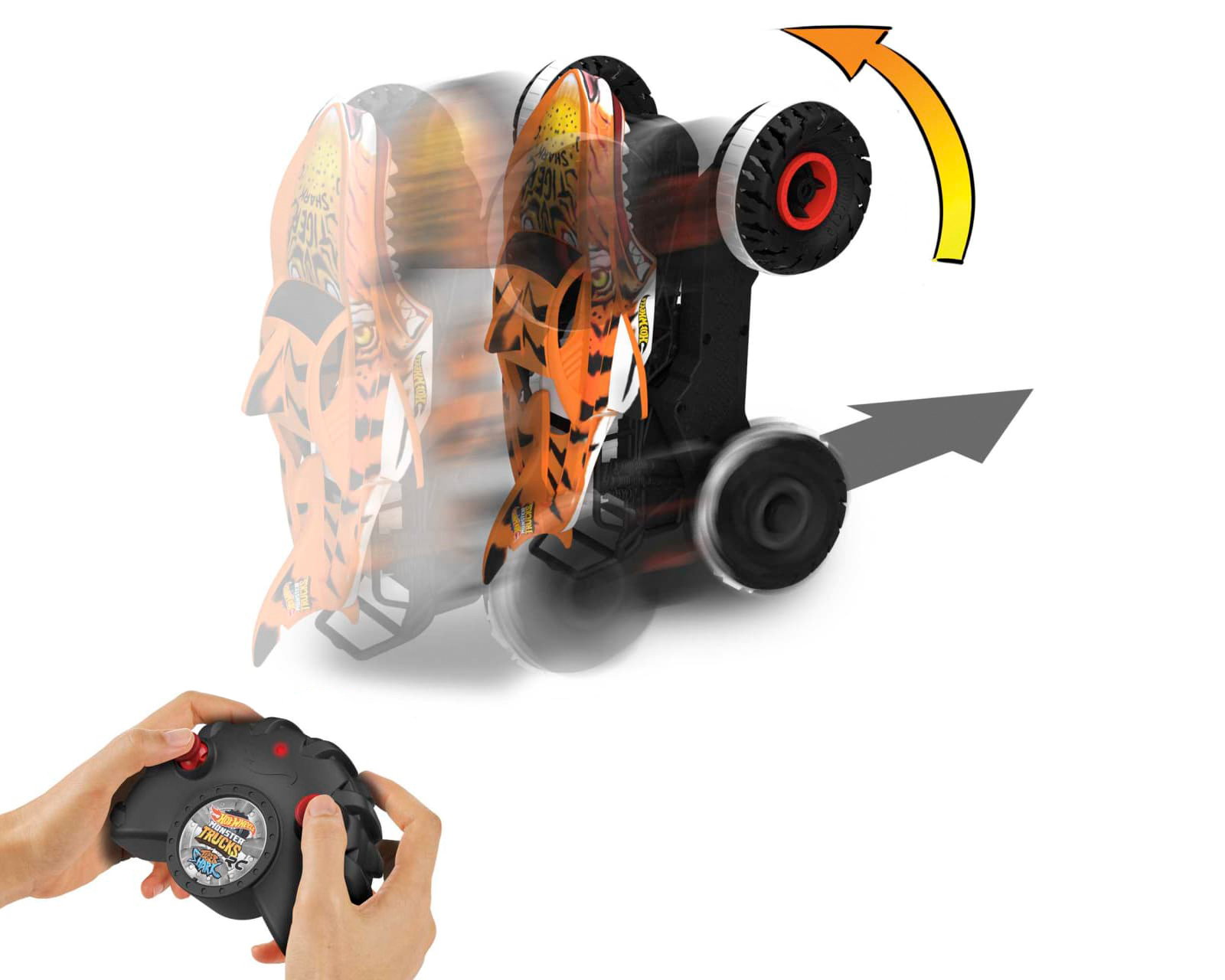 Foto 6 pulgar | Foto 5 | Carro de Control Remoto Hot Wheels Monster Trucks