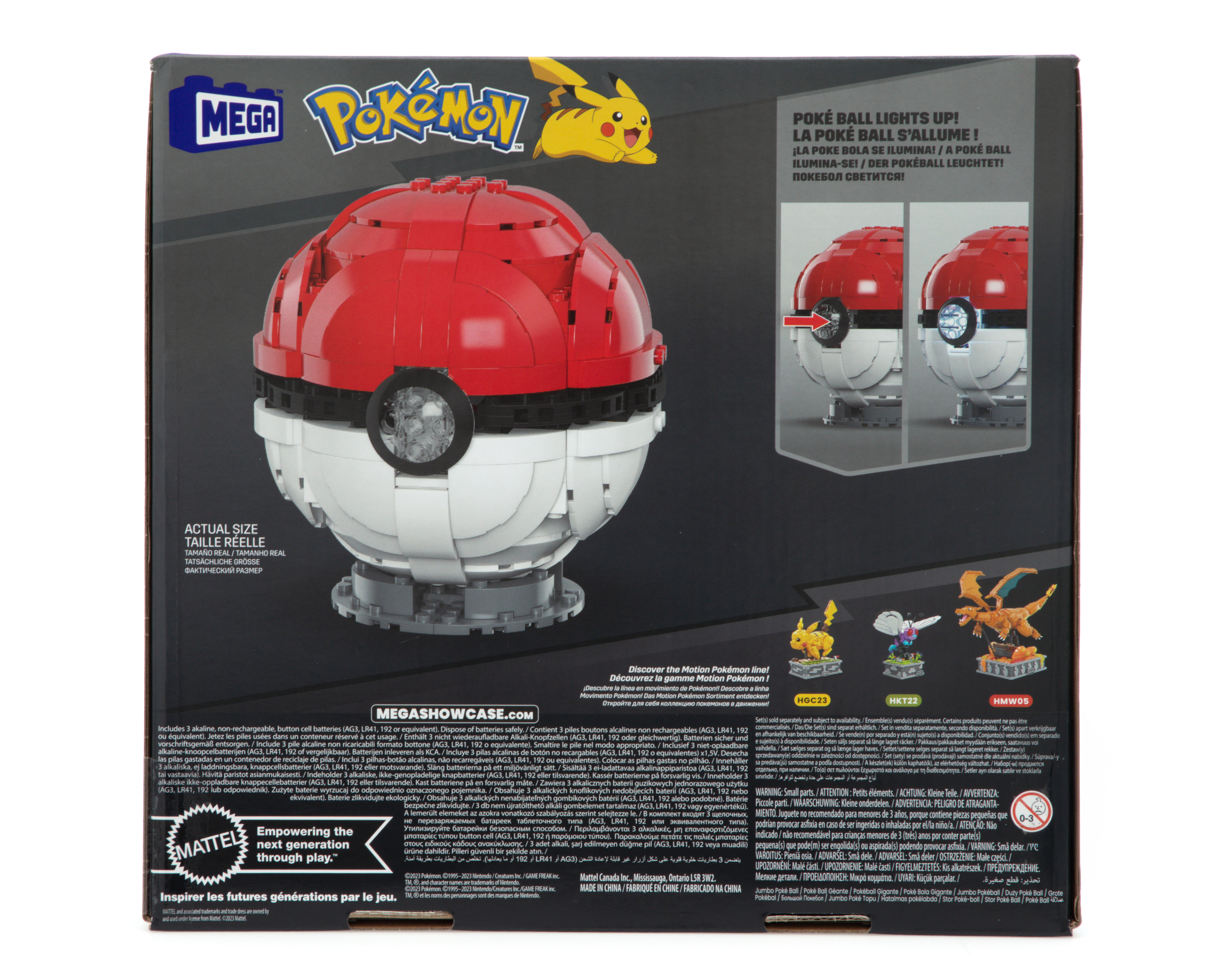 Foto 3 pulgar | Foto 2 | MEGA Pokémon Pokebola