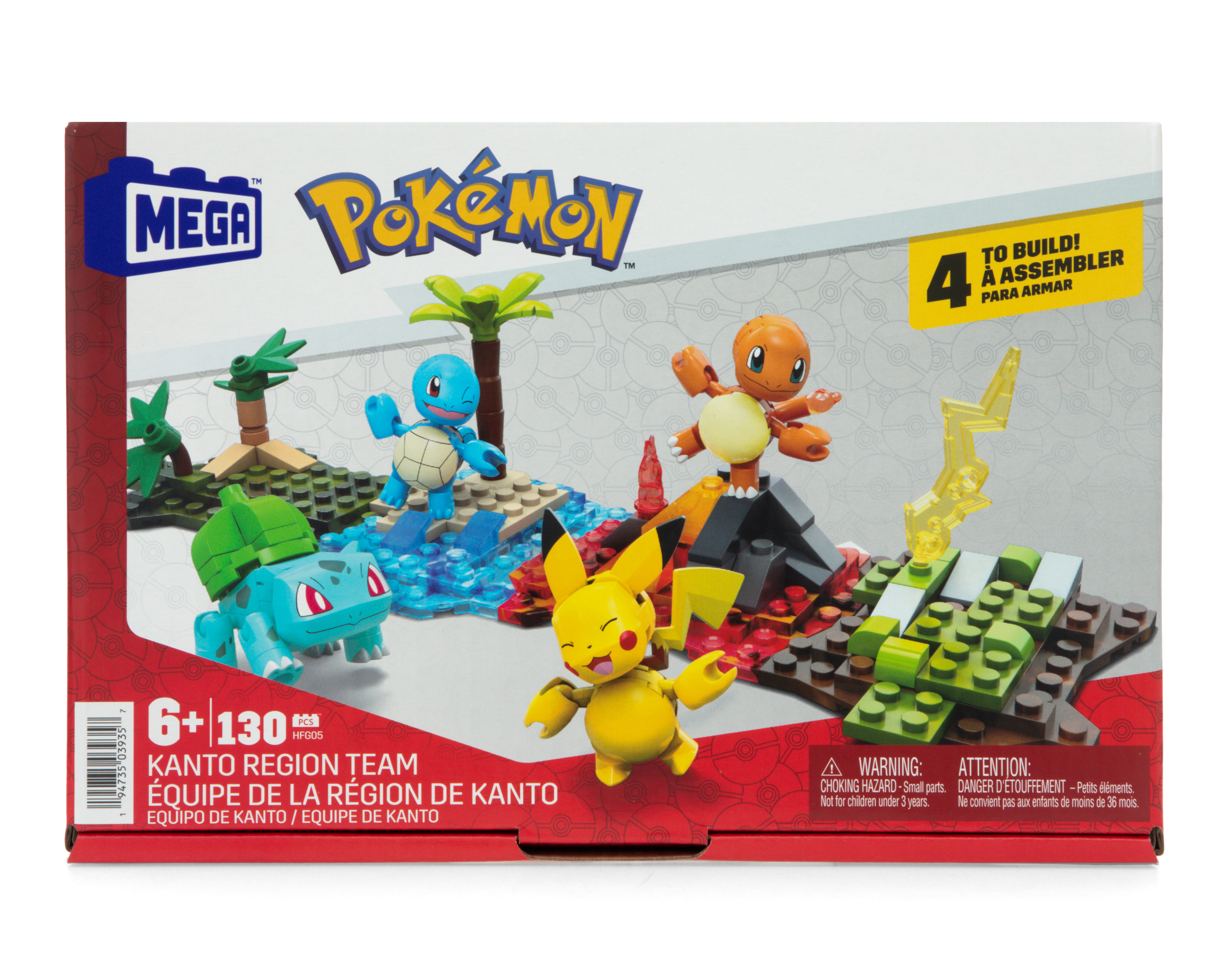 MEGA Pokémon Equipo de Kanto