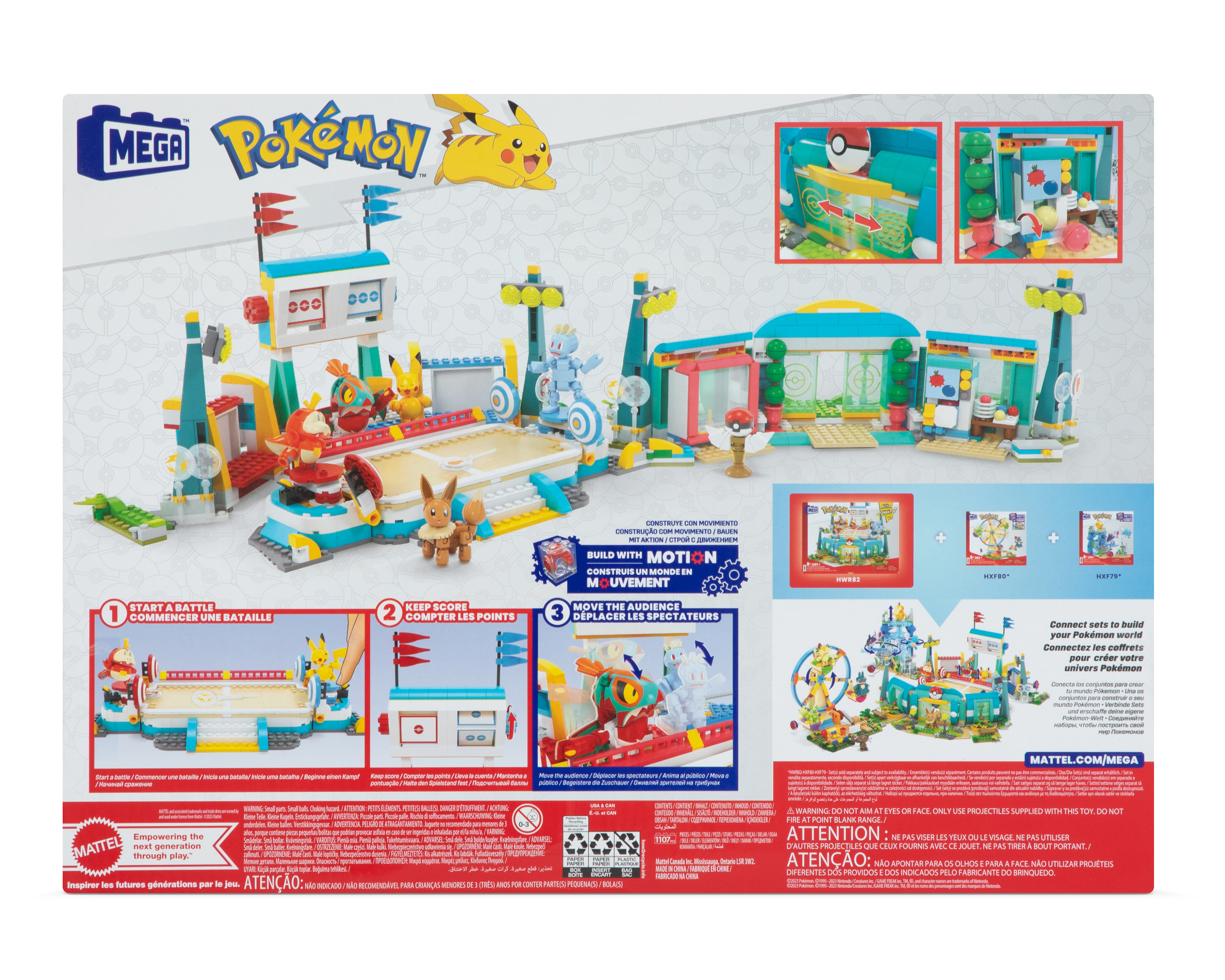 Foto 3 pulgar | Foto 2 | MEGA Pokémon Estadio de Entrenamiento