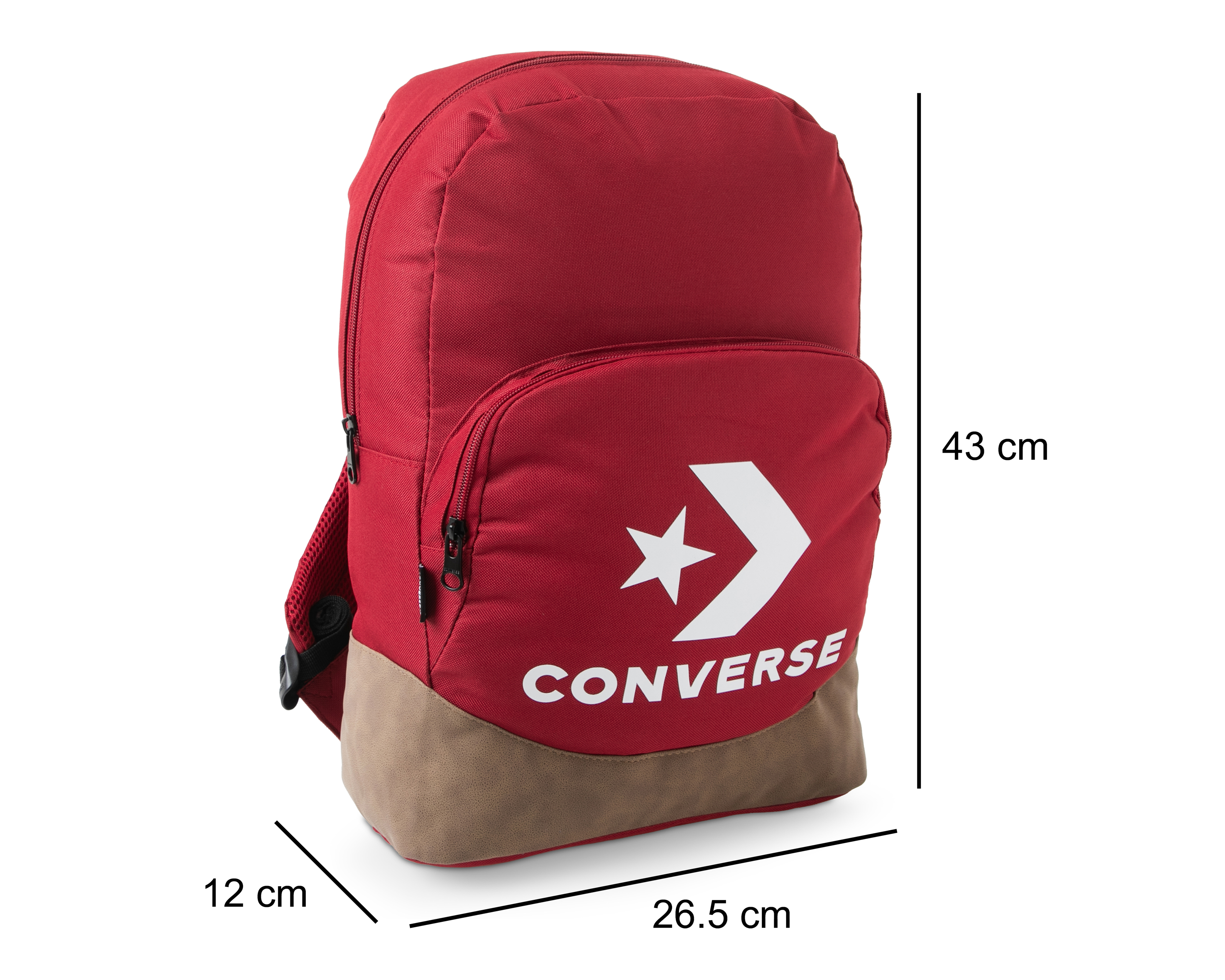 Foto 7 | Foto 7 | Mochila Escolar Converse Star Chevron Roja