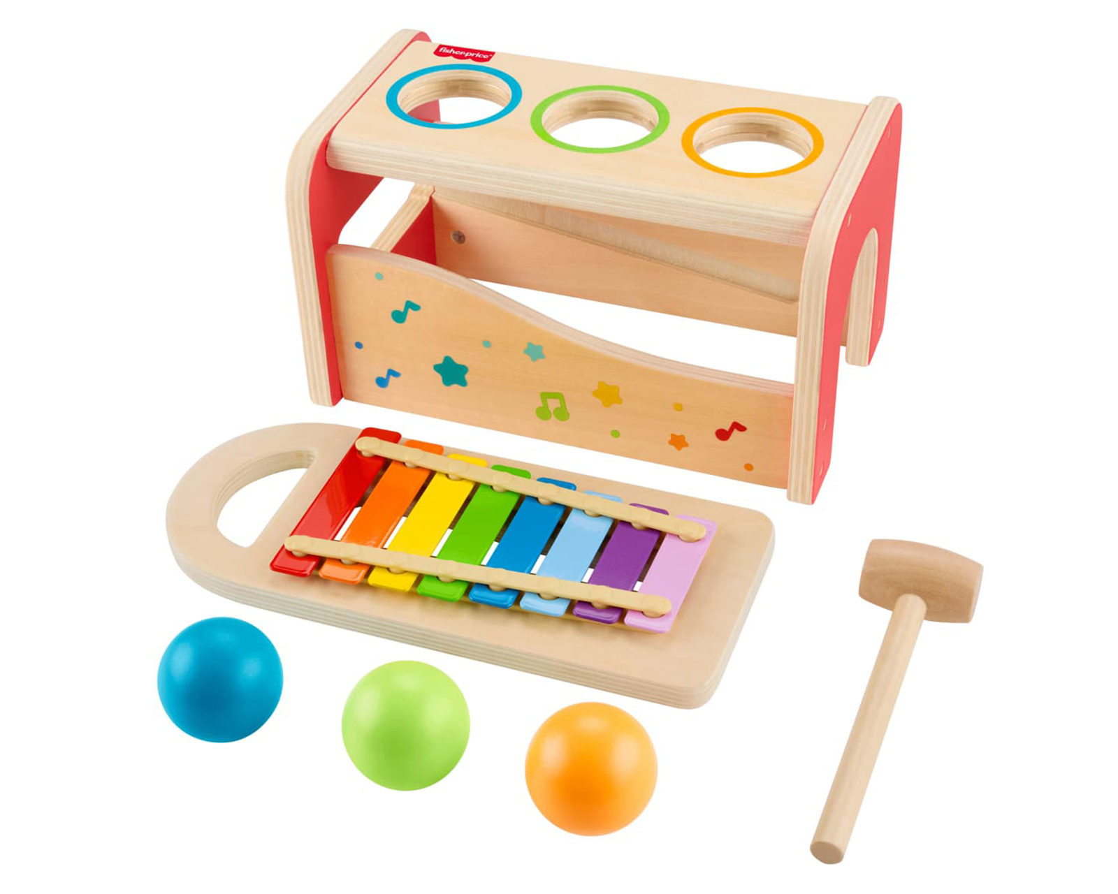 Foto 3 pulgar | Foto 2 | Mesita de Actividades Sorpresa de Madera Fisher-Price