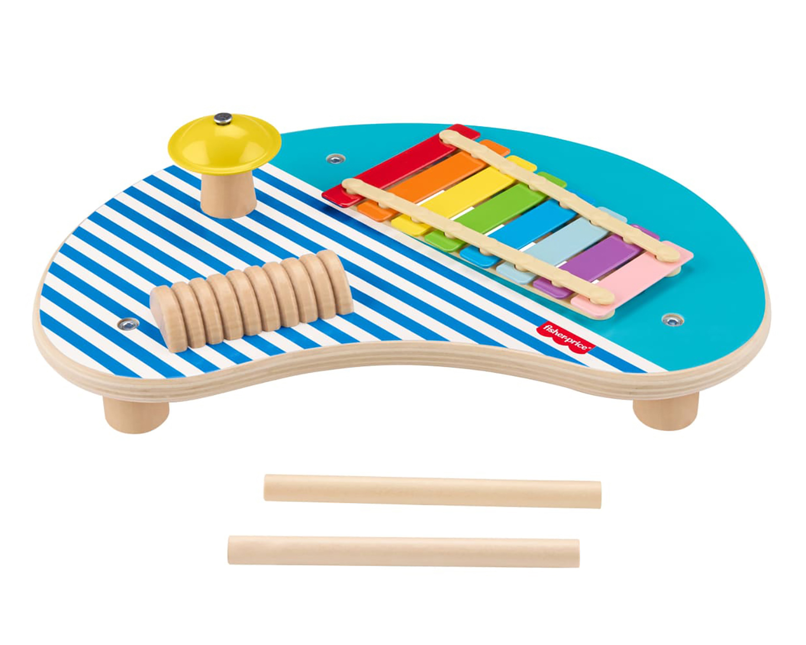 Foto 3 pulgar | Foto 2 | Mesa Musical de Actividades de Madera Fisher-Price