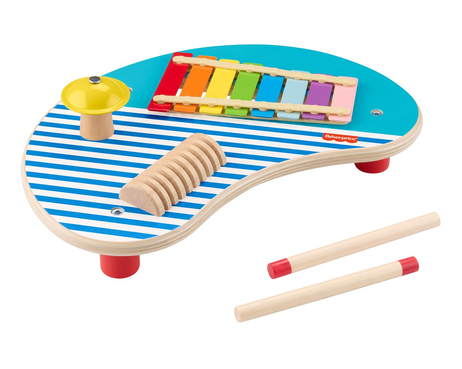 Foto 4 pulgar | Foto 3 | Mesa Musical de Actividades de Madera Fisher-Price