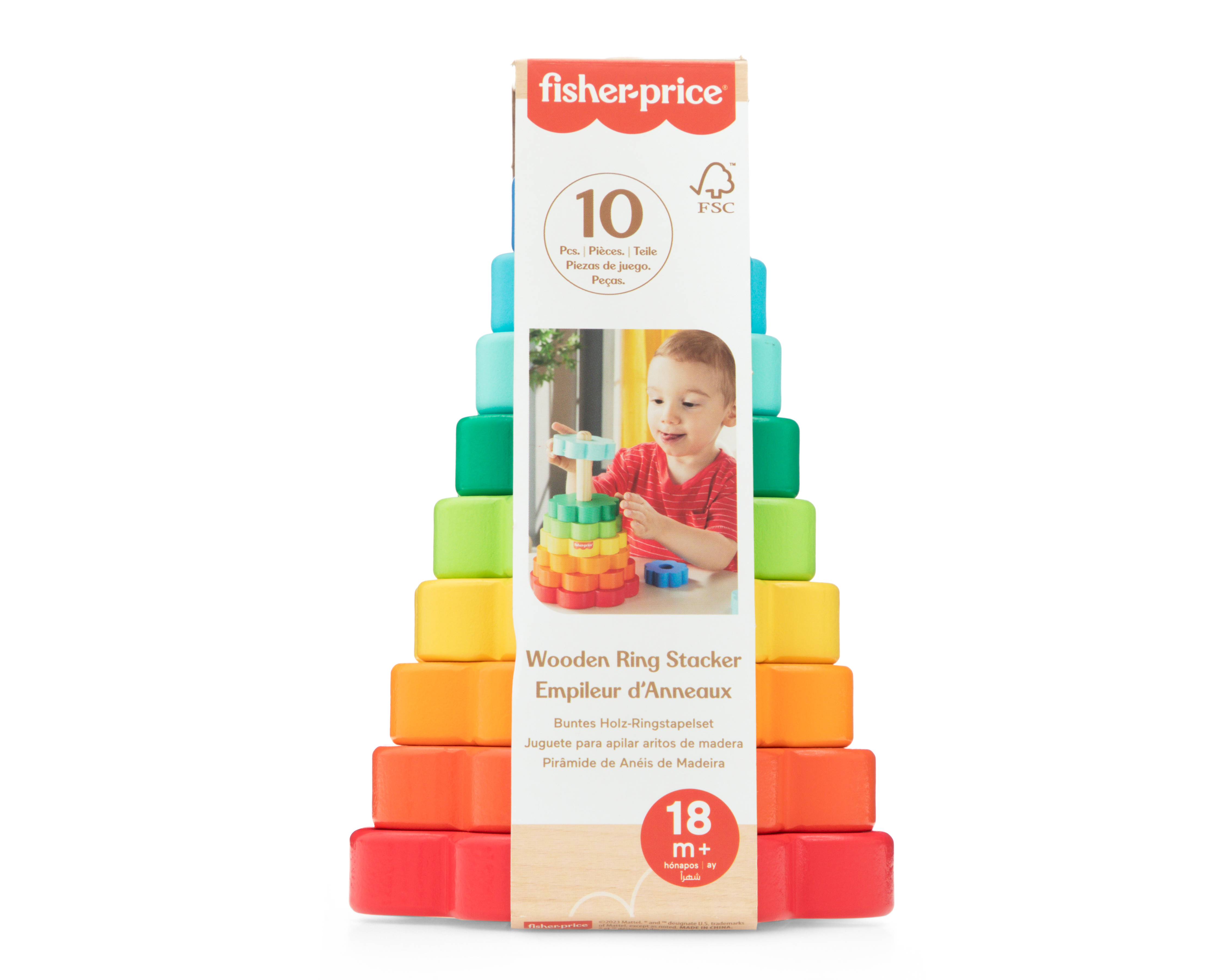 Foto 5 pulgar | Foto 4 | Anillos Apilables Fisher Price