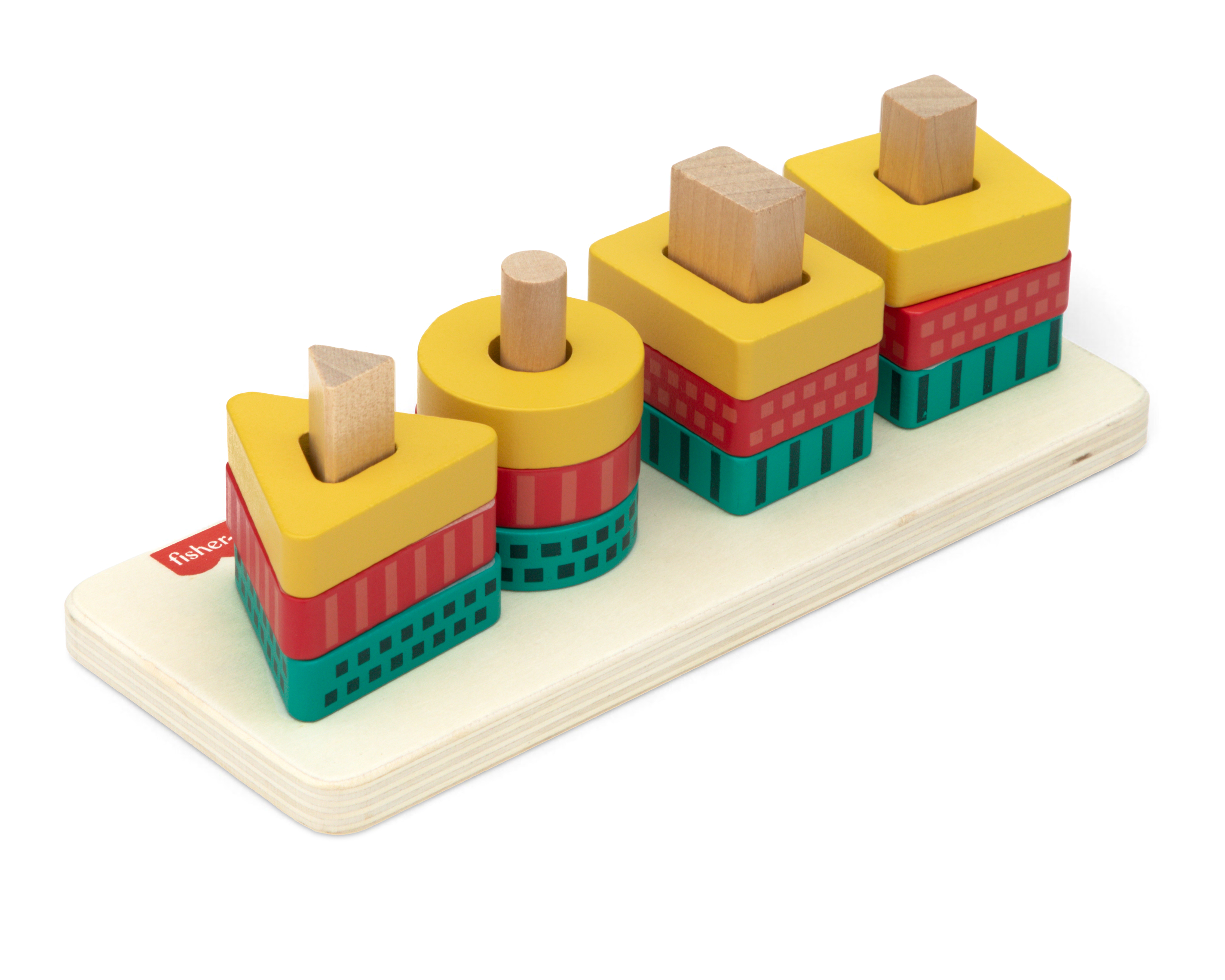 Foto 2 pulgar | Foto 1 | Clasificador de Formas de Madera Fisher-Price