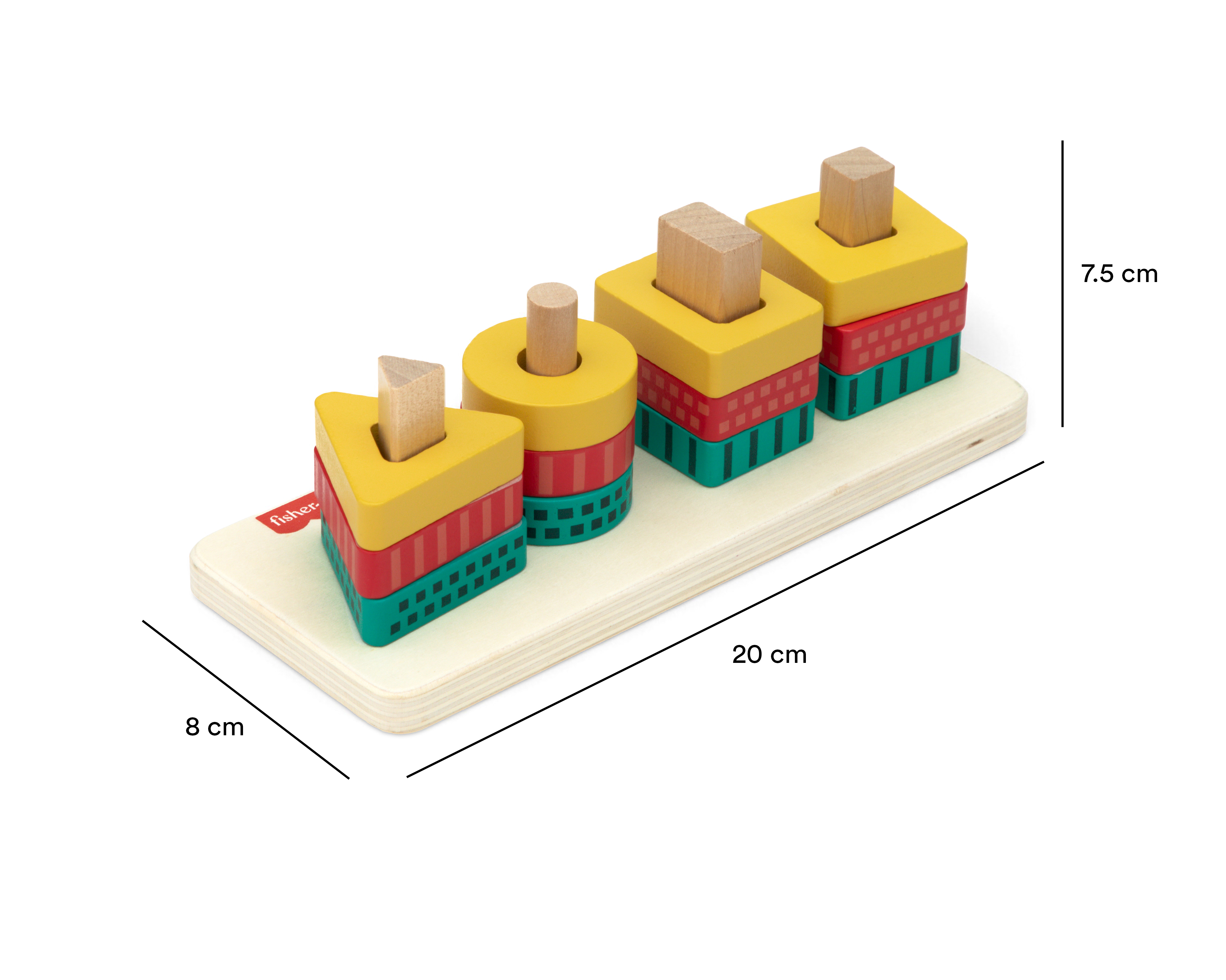 Foto 6 | Foto 6 | Clasificador de Formas de Madera Fisher-Price