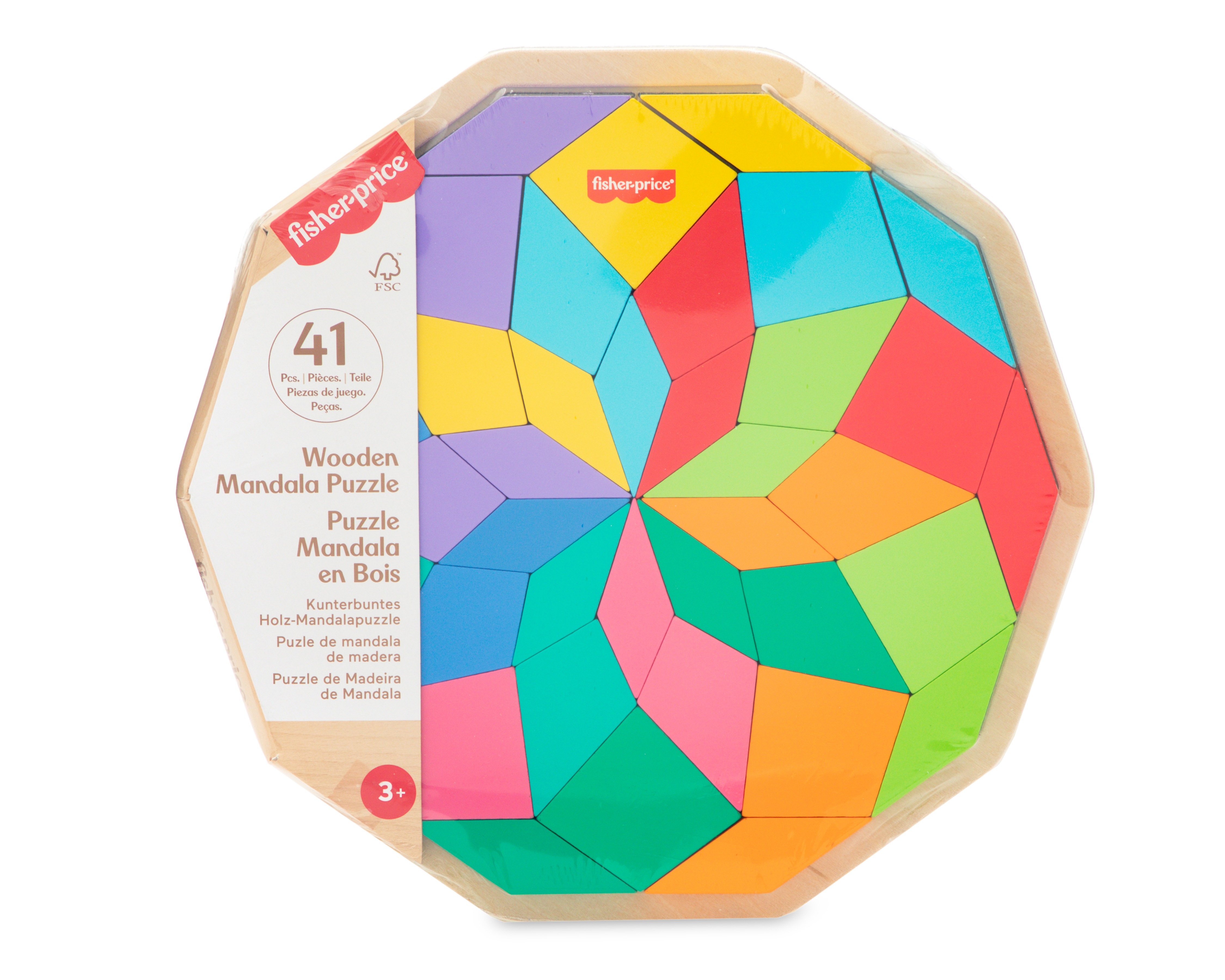 Foto 1 | Foto 1 | Rompecabezas Geométrico Mandala Fisher Price 41 Piezas