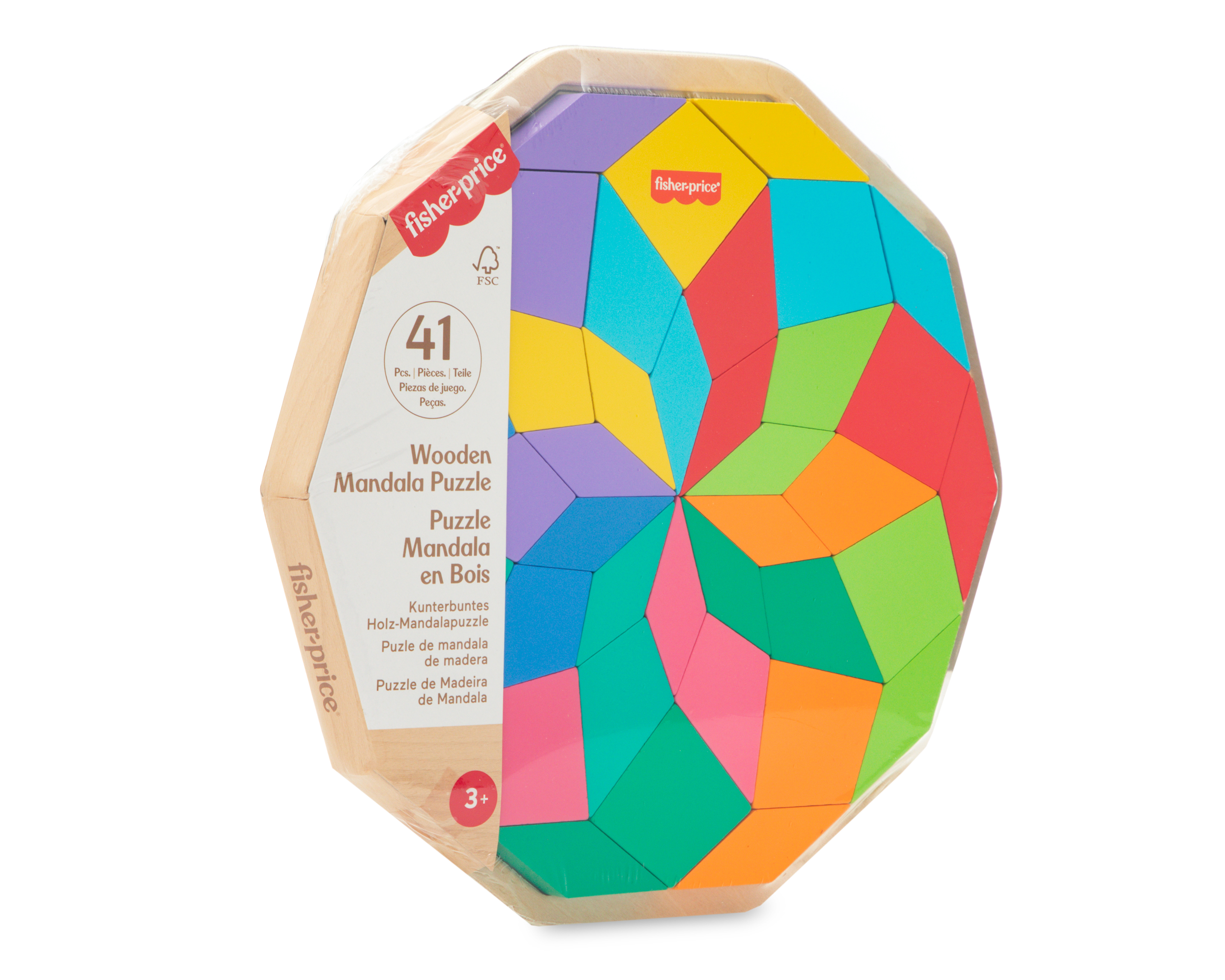 Foto 4 pulgar | Foto 3 | Rompecabezas Geométrico Mandala Fisher Price 41 Piezas