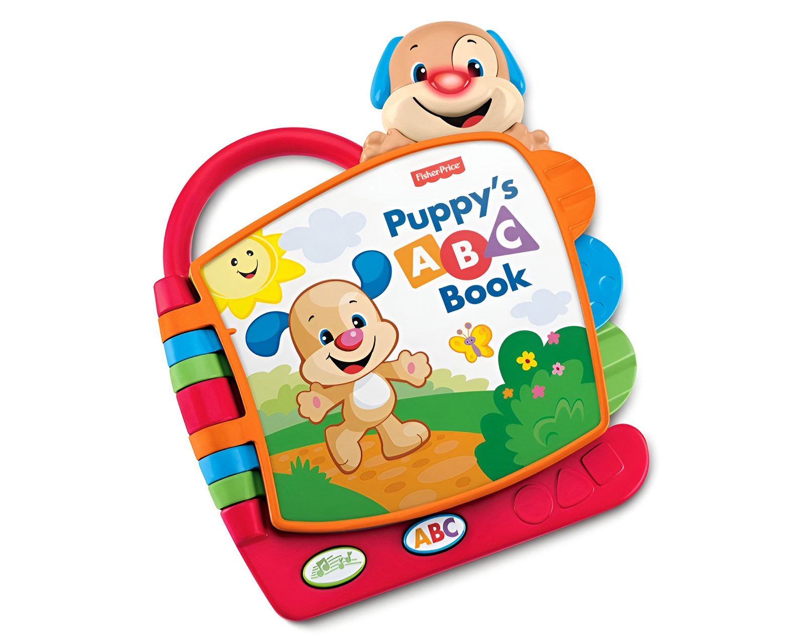 Foto 2 pulgar | Foto 1 | Juguete Libro ABC de Perrito Fisher-Price Ríe y Aprende