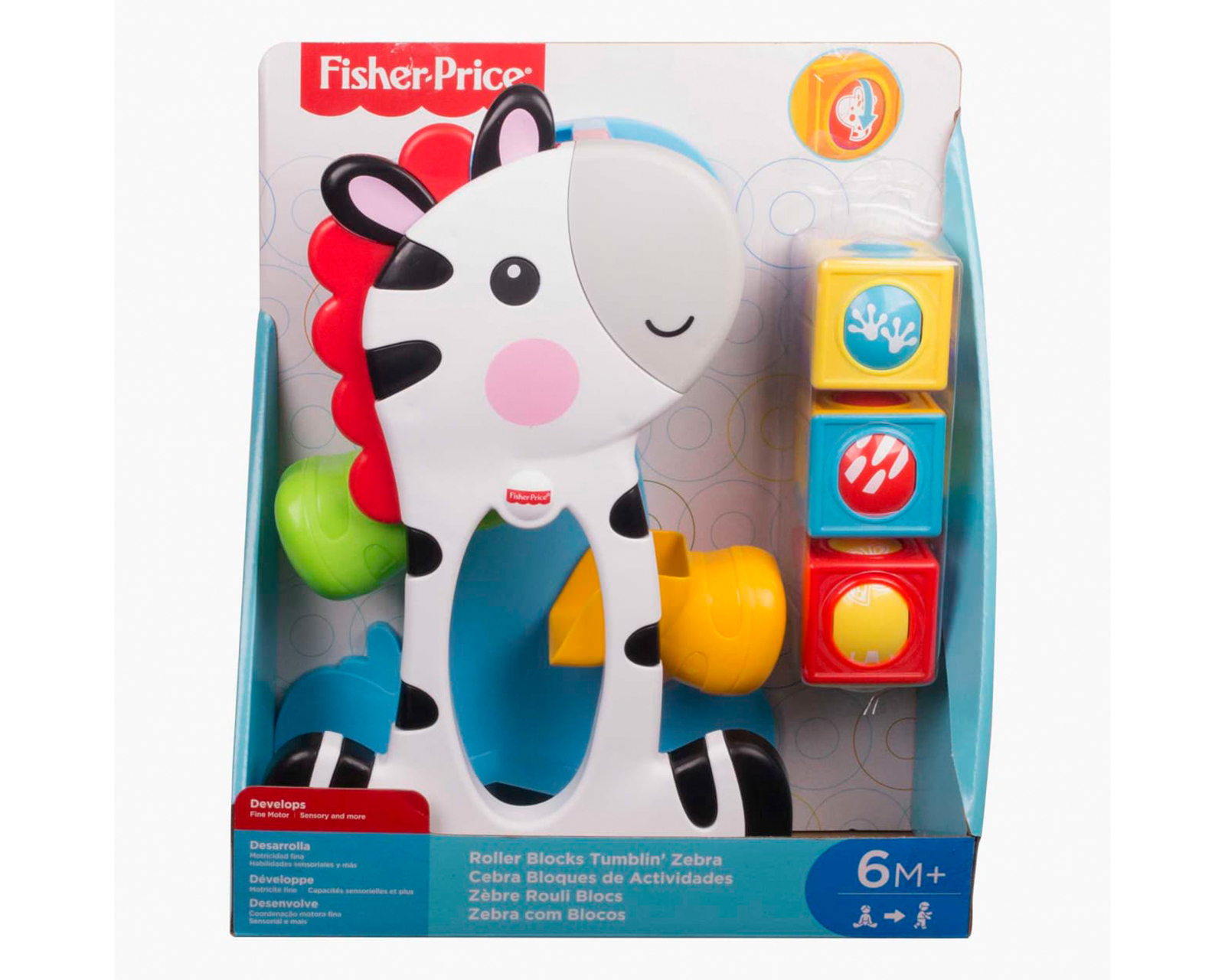 Foto 7 pulgar | Foto 6 | Cebra Bloques de Actividades Fisher-Price