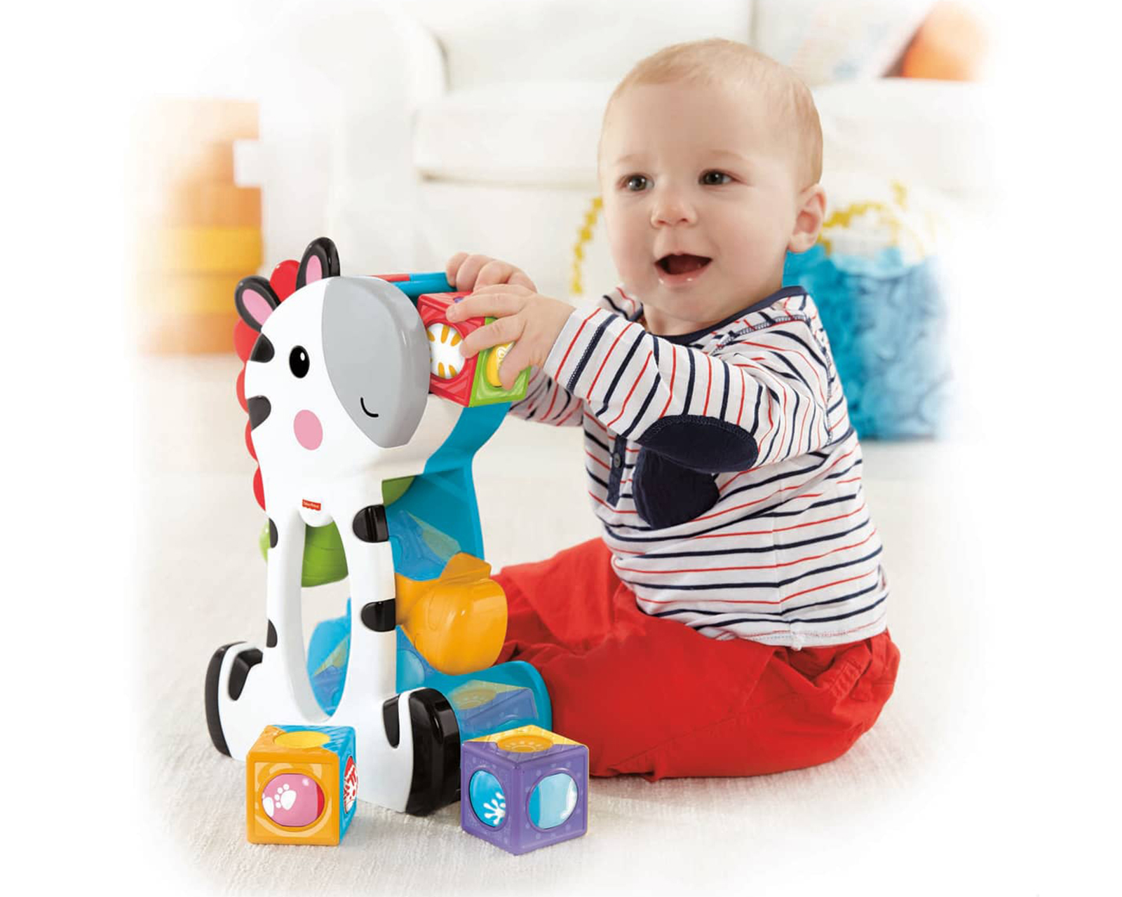 Foto 8 pulgar | Foto 7 | Cebra Bloques de Actividades Fisher-Price