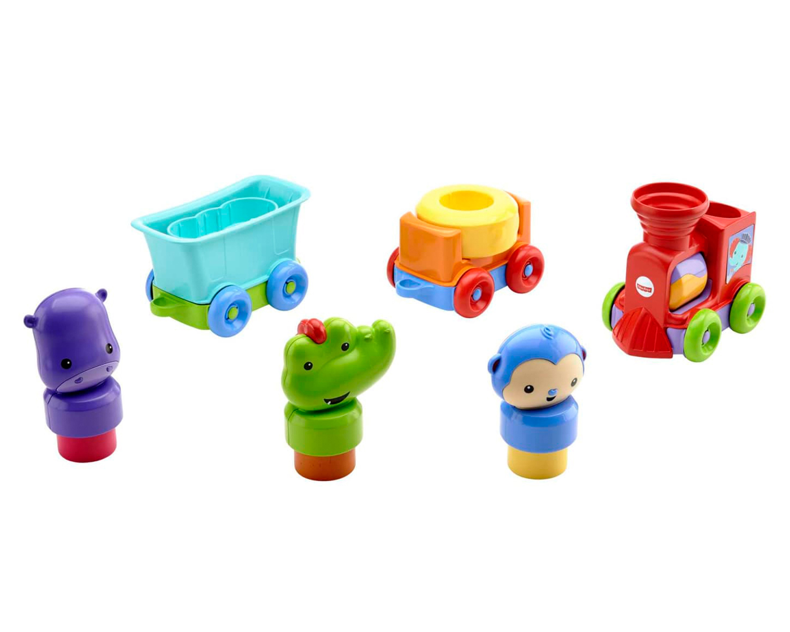 Foto 4 pulgar | Foto 3 | Tren Animales Divertidos Fisher-Price