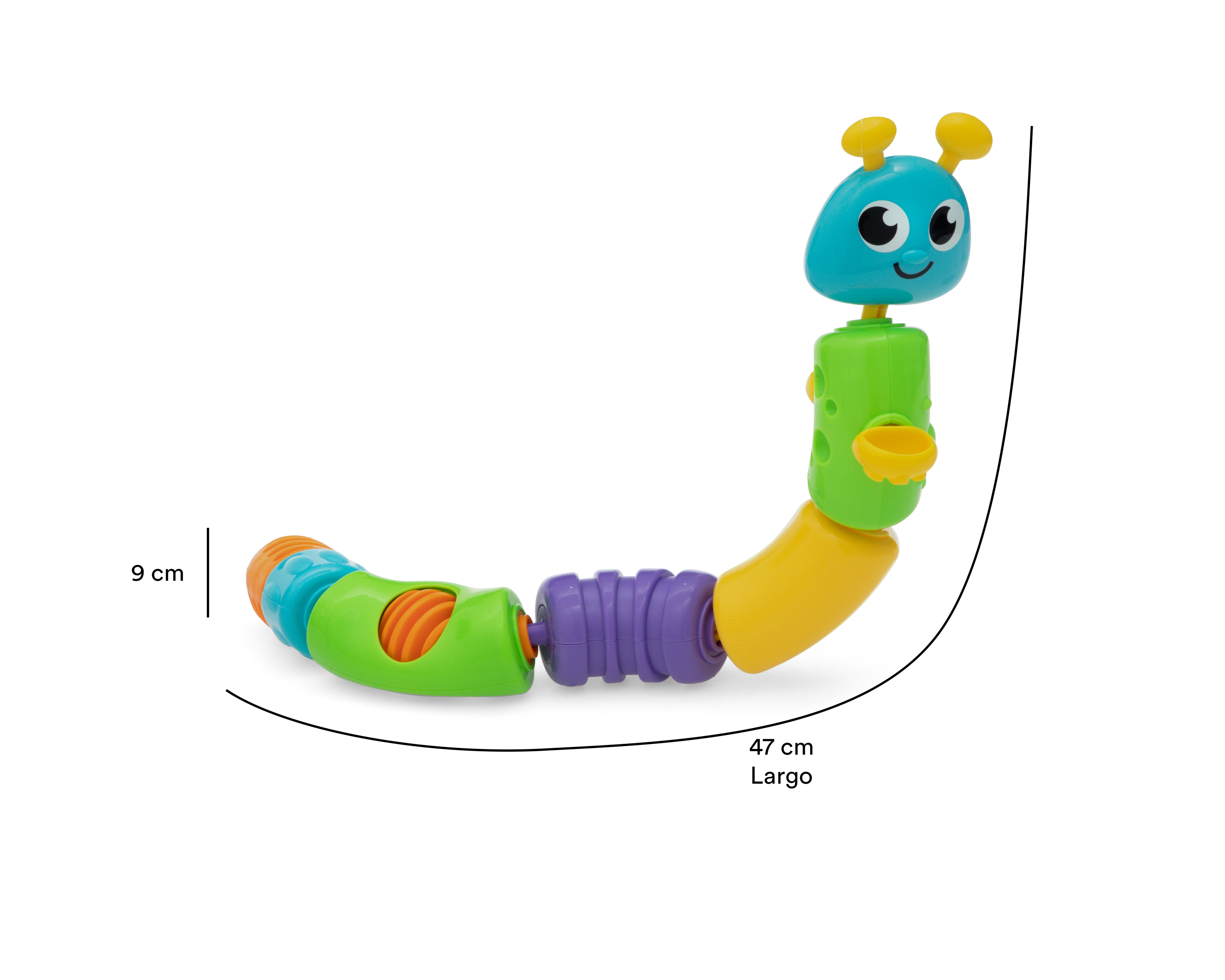 Foto 7 pulgar | Foto 6 | Oruga Cadena de Colores Fisher-Price