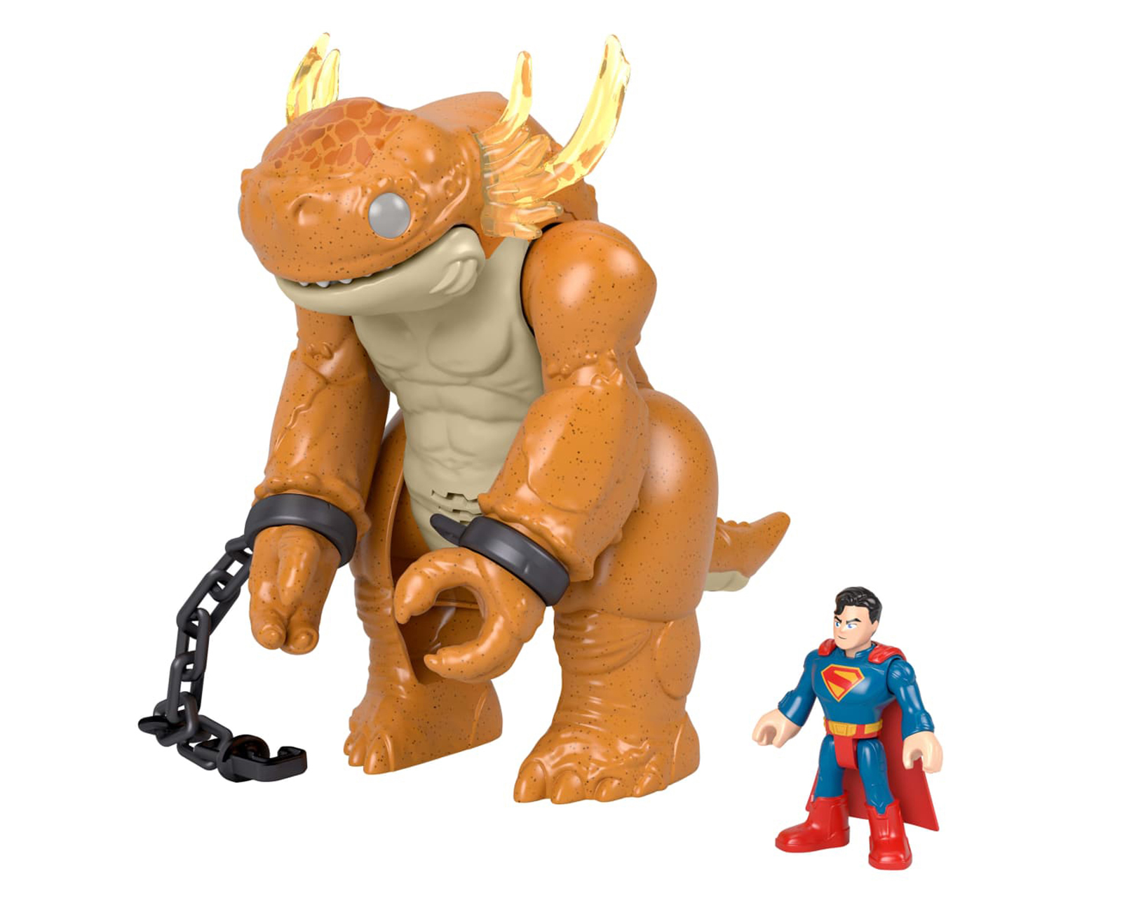 Foto 4 pulgar | Foto 3 | Set de Juego Imaginext DC Super Friends Superman vs. Monstruo Gigante