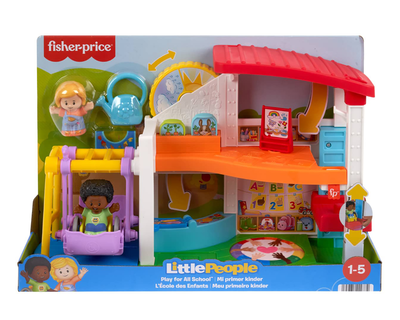 Foto 6 pulgar | Foto 5 | Mi Primer Kínder Little People Fisher-Price