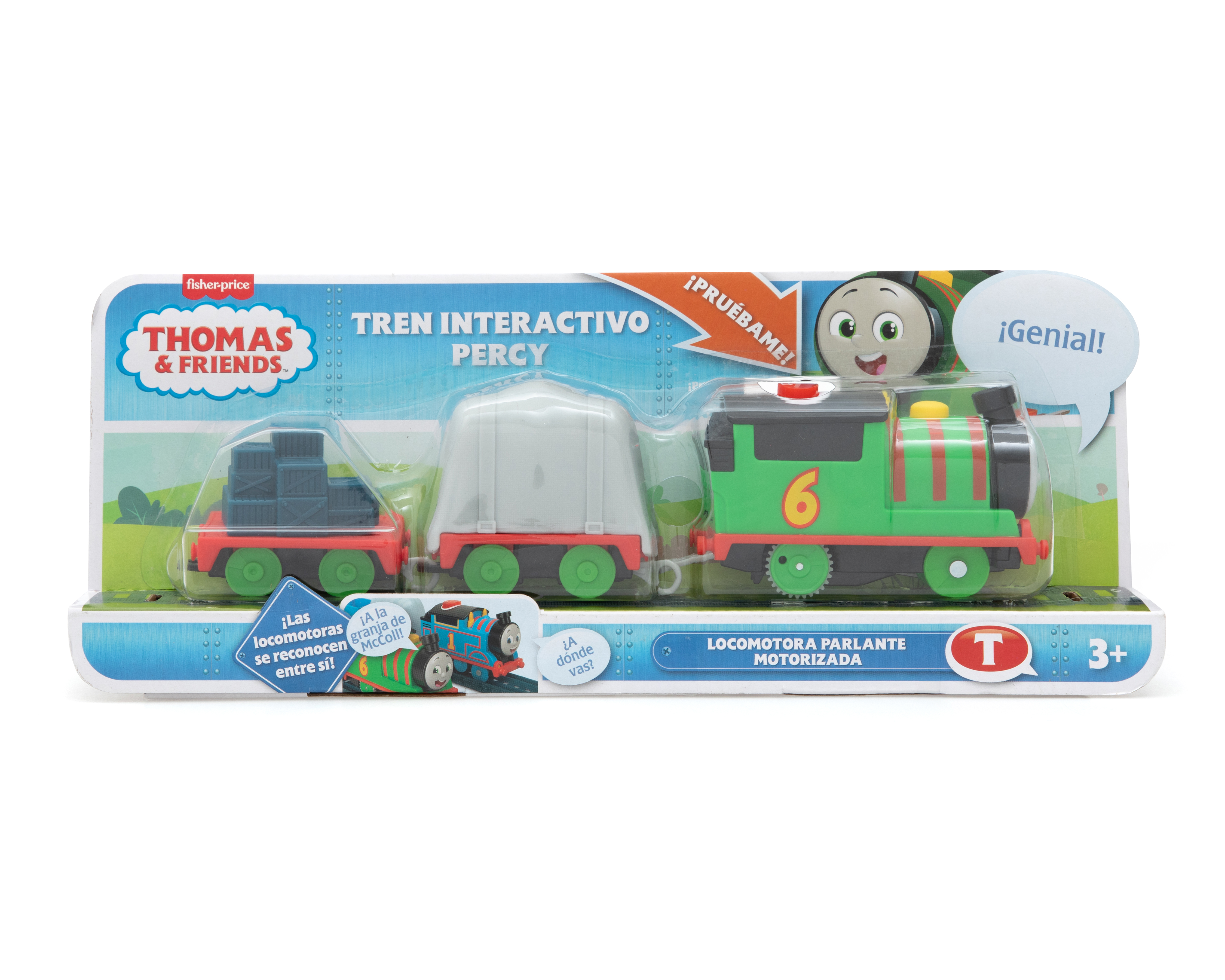 Foto 5 pulgar | Foto 4 | Tren Interactivo Percy Locomotora Parlante Motorizada Thomas & Friends