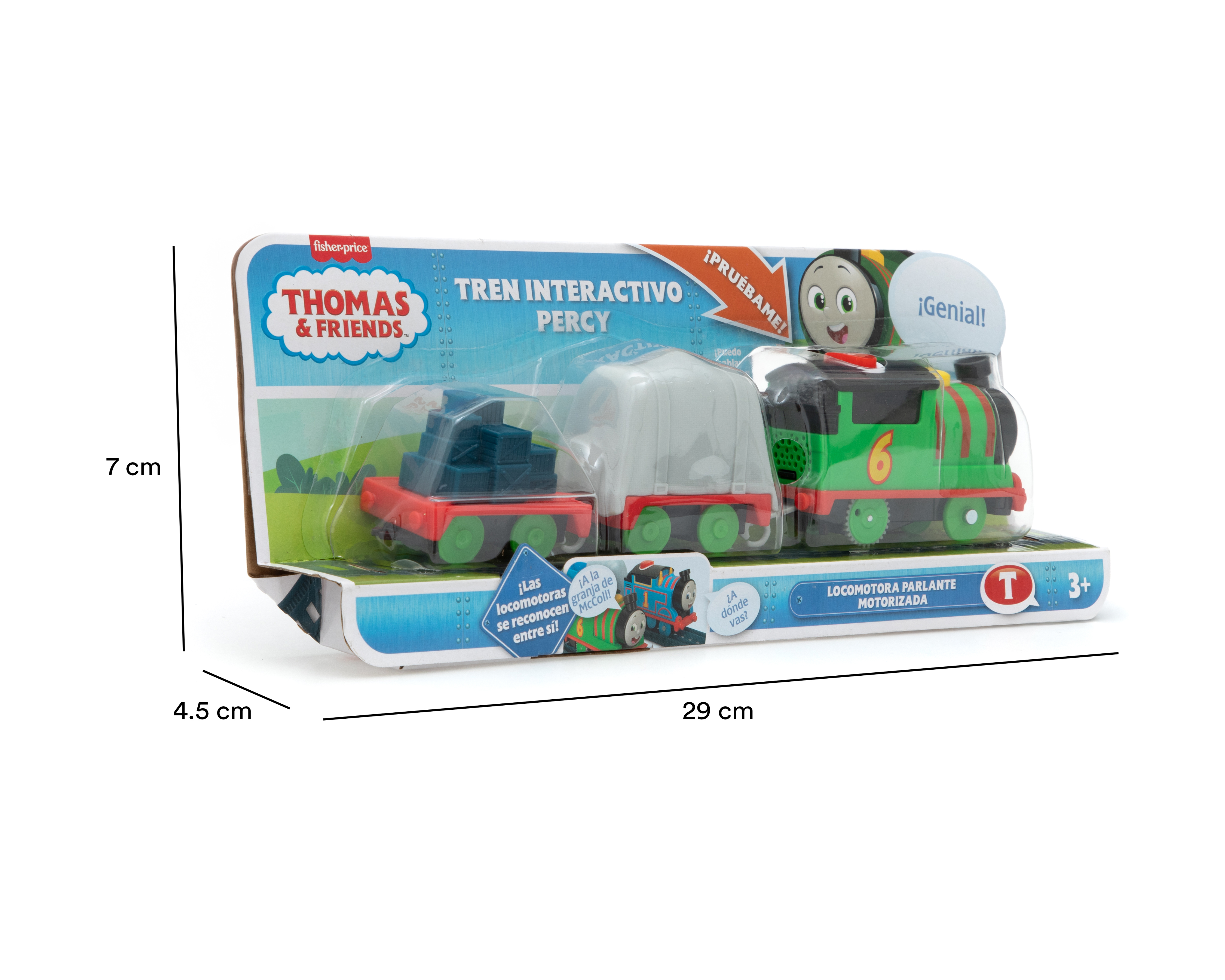 Foto 6 | Foto 6 | Tren Interactivo Percy Locomotora Parlante Motorizada Thomas & Friends