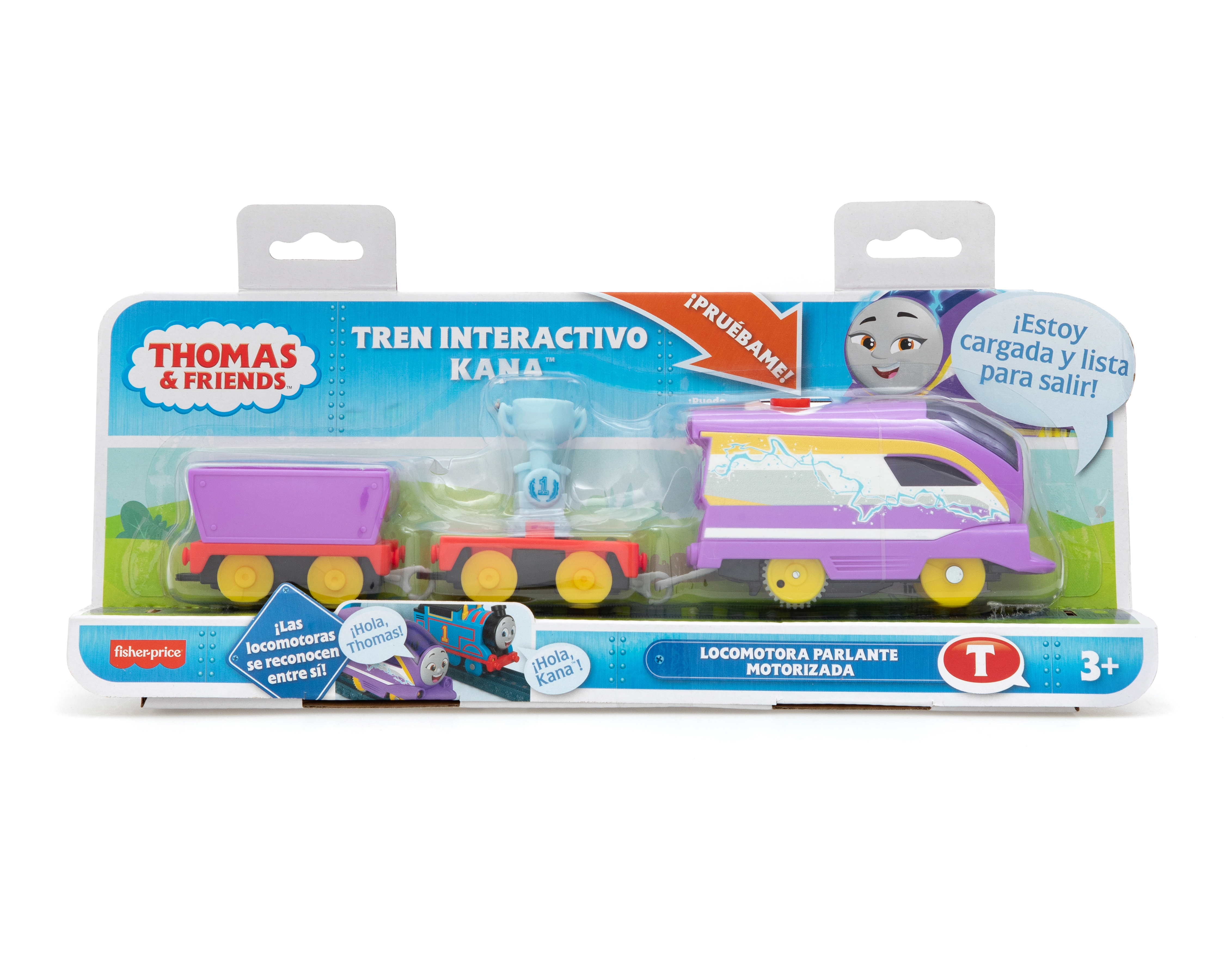Foto 5 pulgar | Foto 4 | Tren Interactivo Kana Locomotora Parlante Motorizada Thomas & Friends