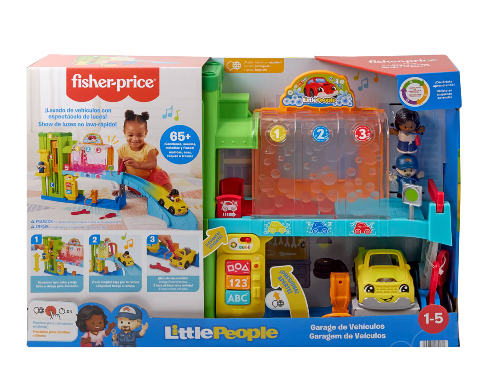Foto 6 | Foto 6 | Garaje de Vehículos Little People Fisher-Price