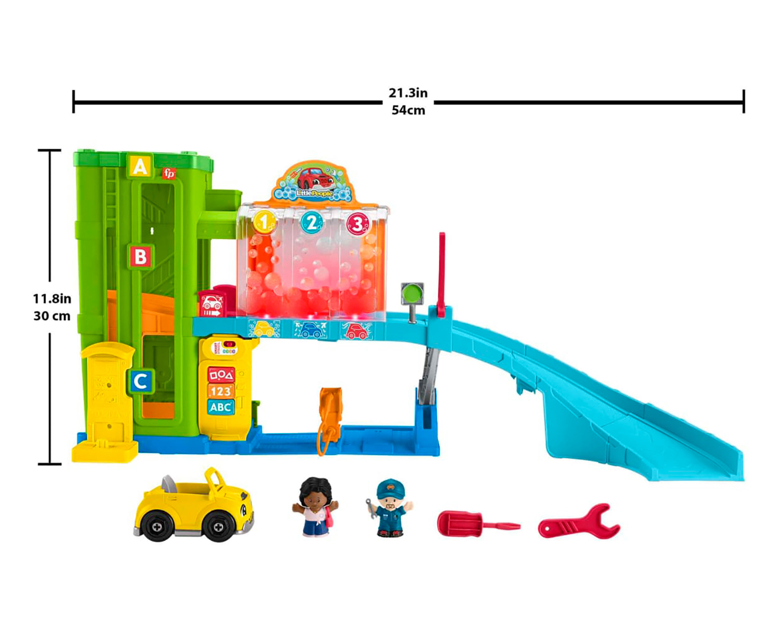 Foto 7 | Foto 7 | Garaje de Vehículos Little People Fisher-Price