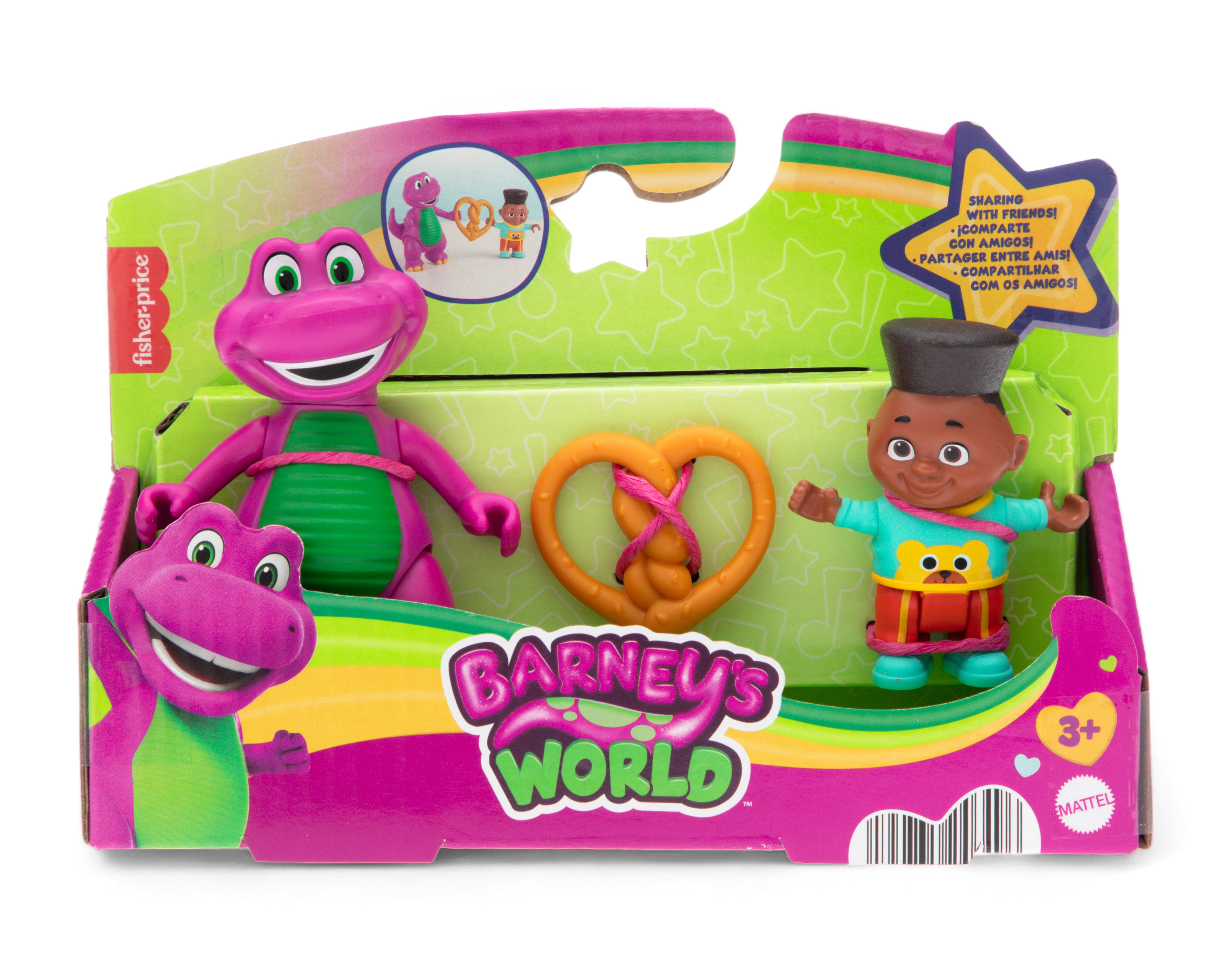 Foto 4 pulgar | Foto 3 | Muñecos Fisher Price Barney's World