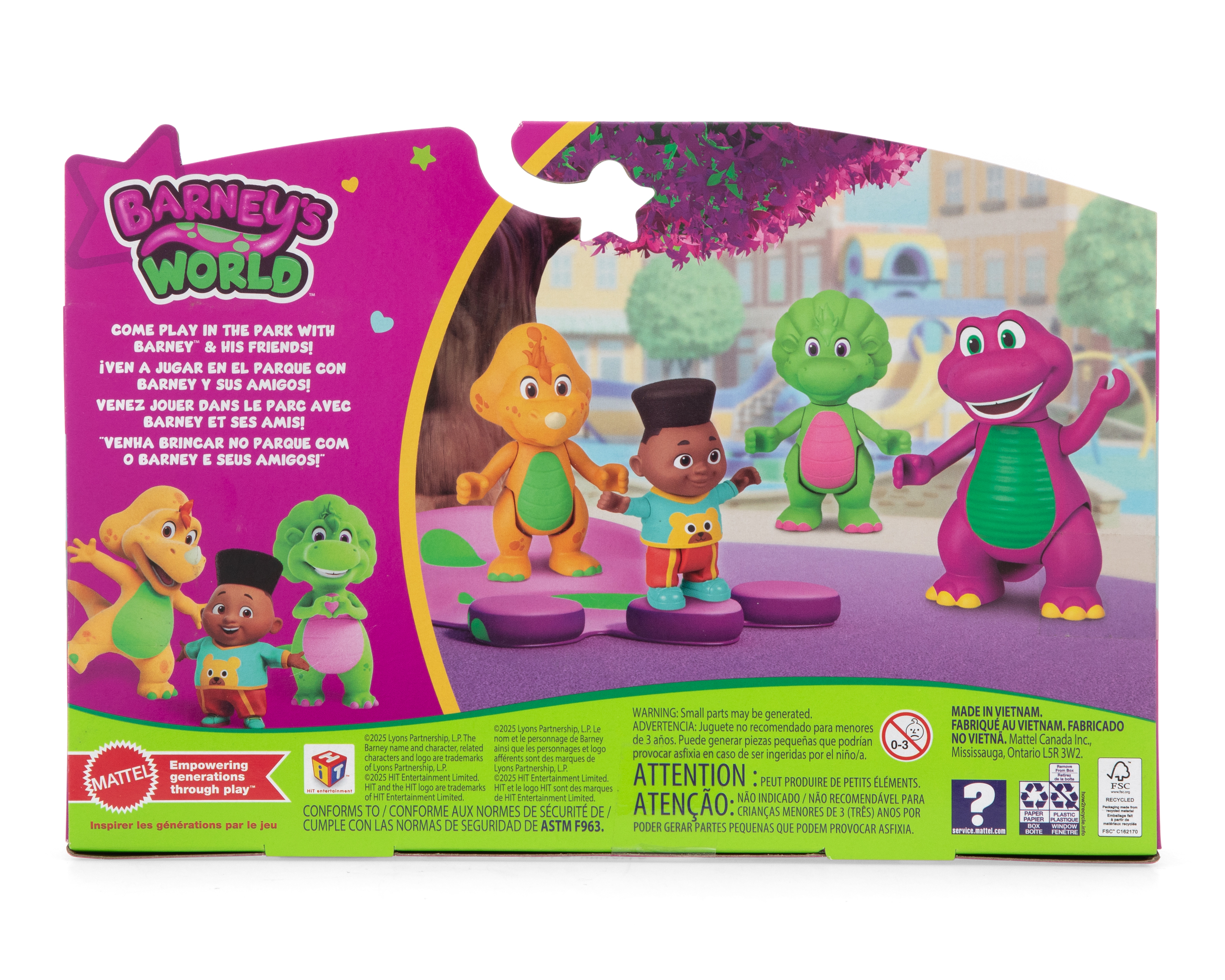 Foto 5 | Foto 5 | Figuras Barney y Amiguitos Fisher-Price