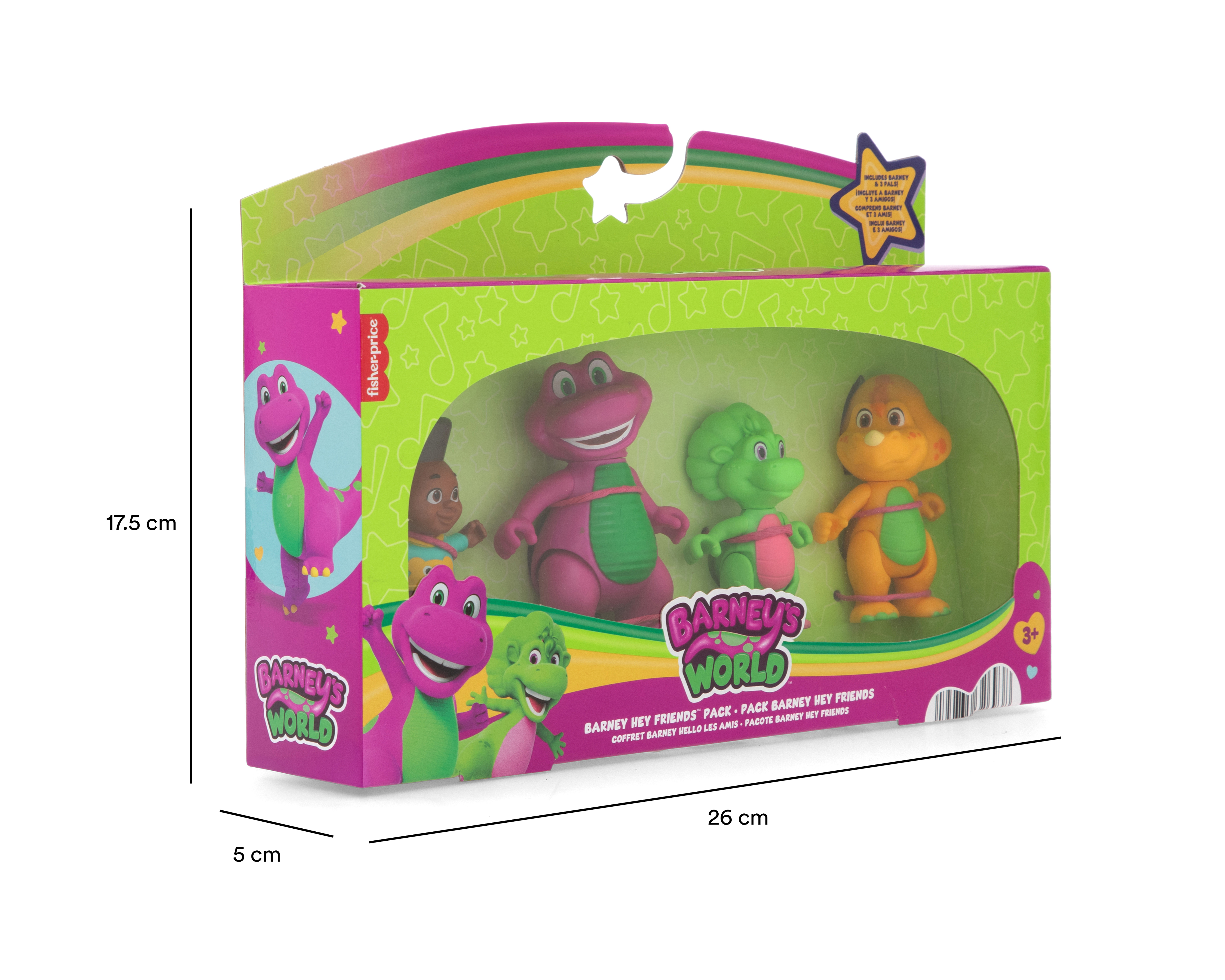 Foto 7 pulgar | Foto 6 | Figuras Barney y Amiguitos Fisher-Price