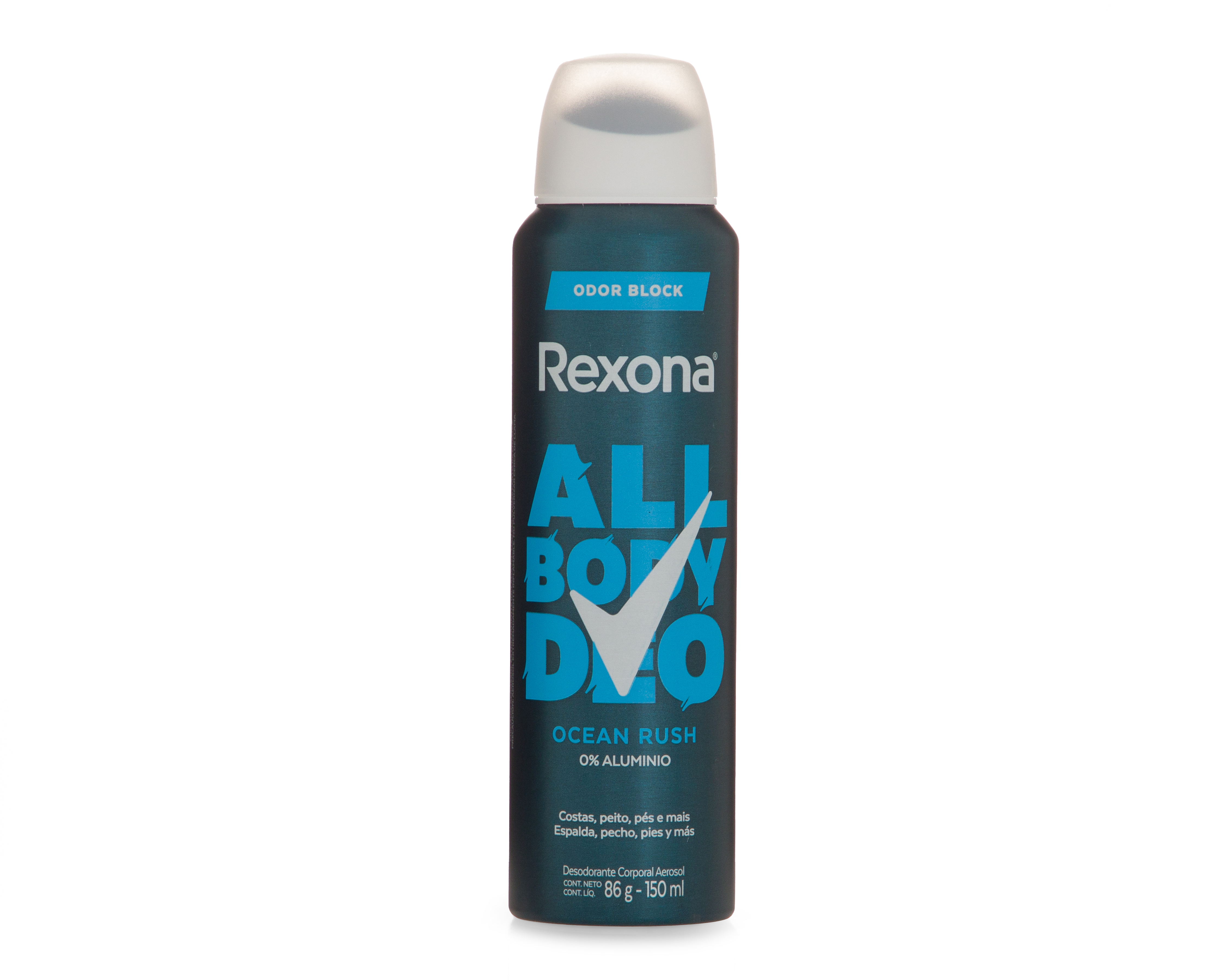 Desodorante en Aerosol Rexona All Body Deo Sin Aluminio 150 ml