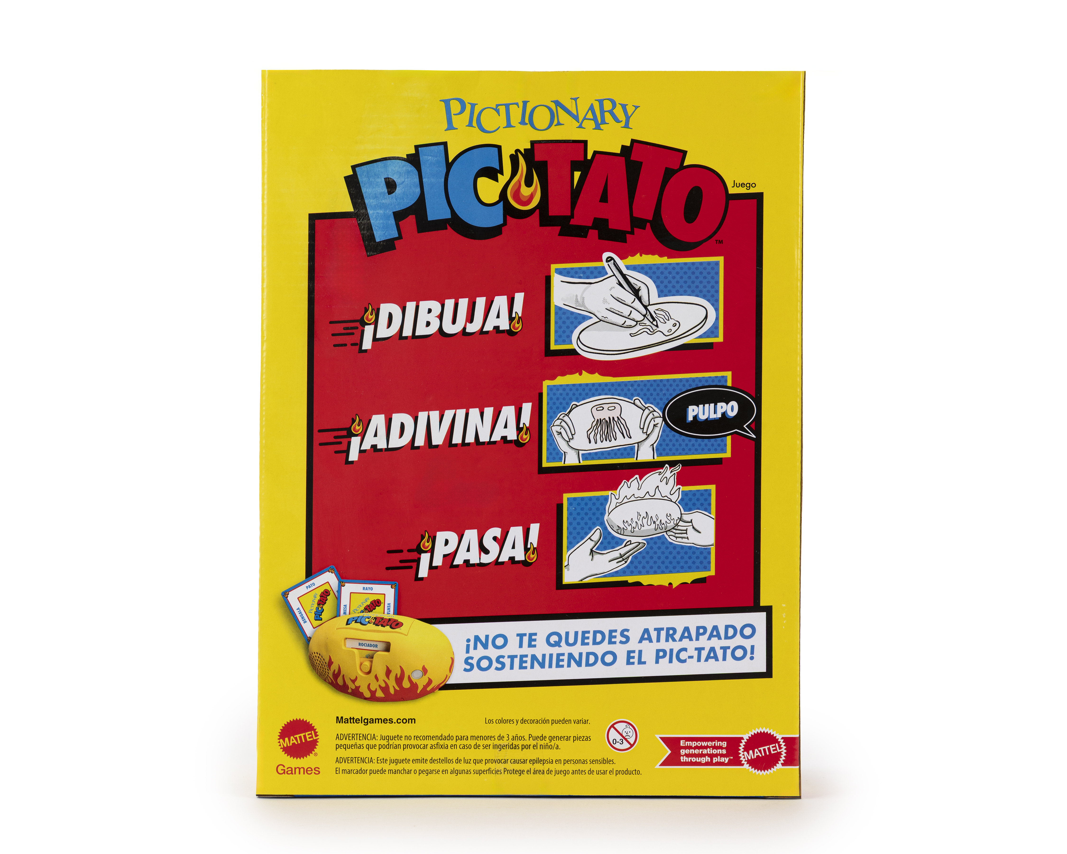 Foto 2 | Foto 2 | Juego de Mesa Pictionary Pic-Tato Mattel Games