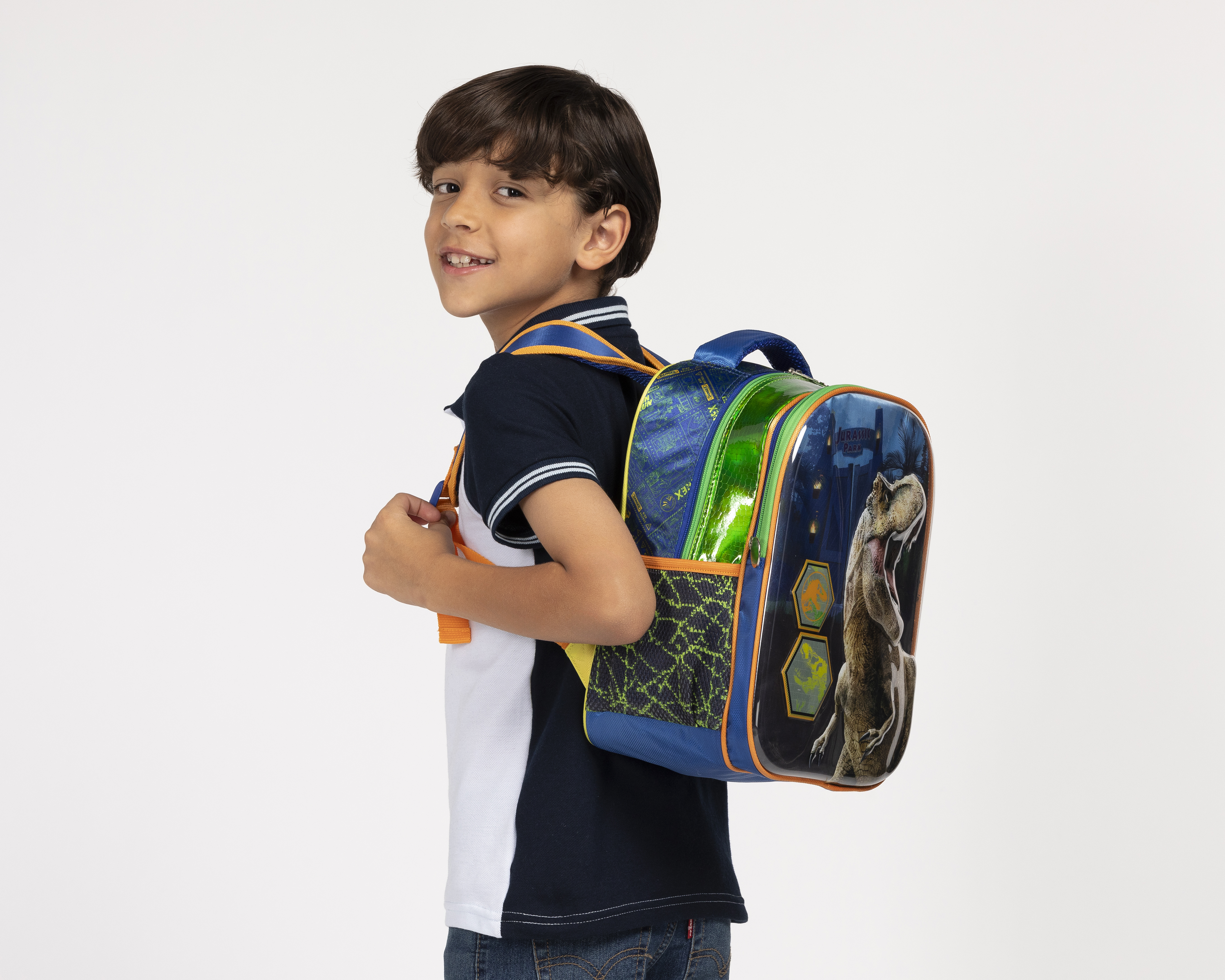 Foto 7 | Foto 7 | Mochila Escolar Jurassic World Estampada