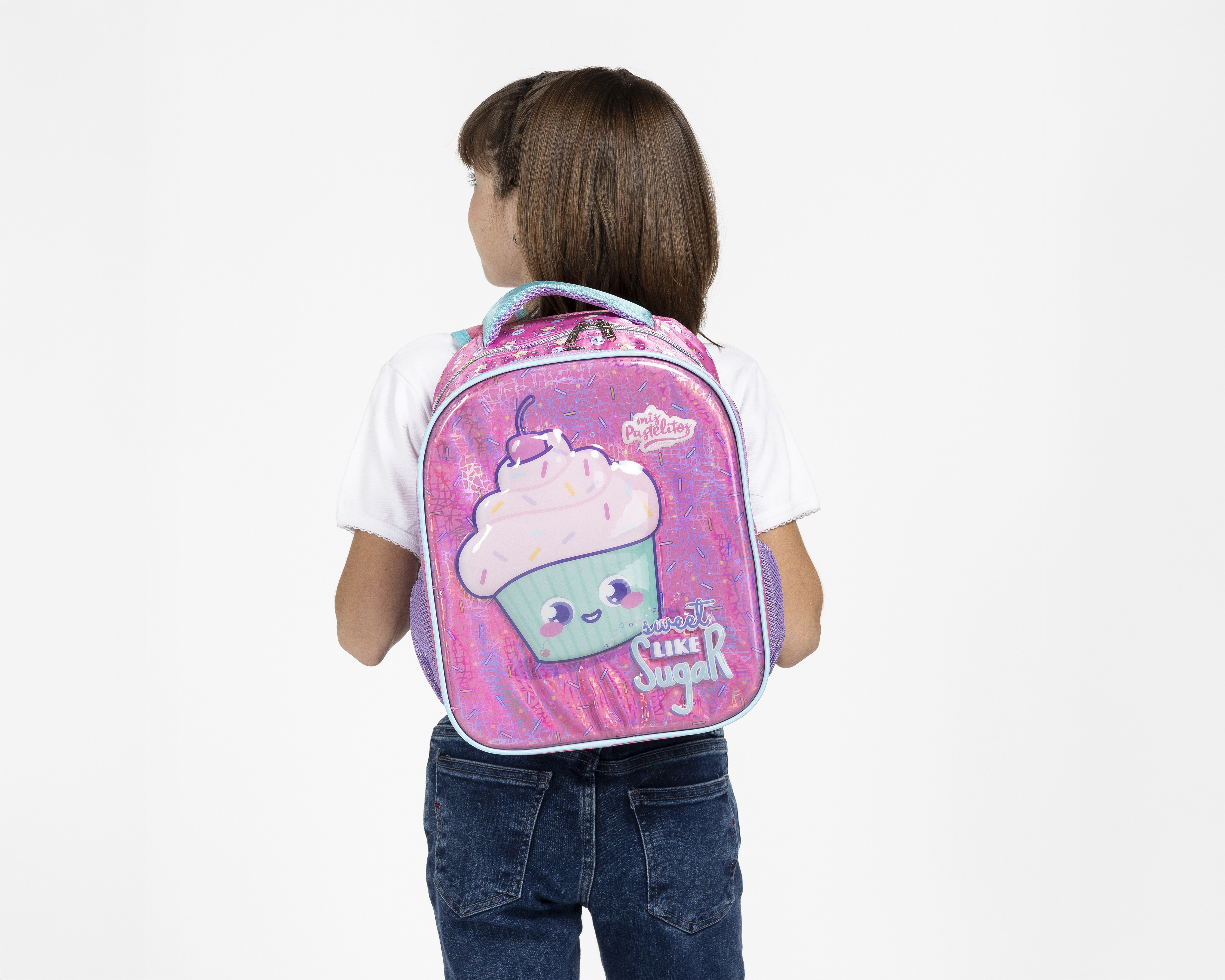 Foto 8 | Foto 8 | Mochila Mis Pastelitos Rosa