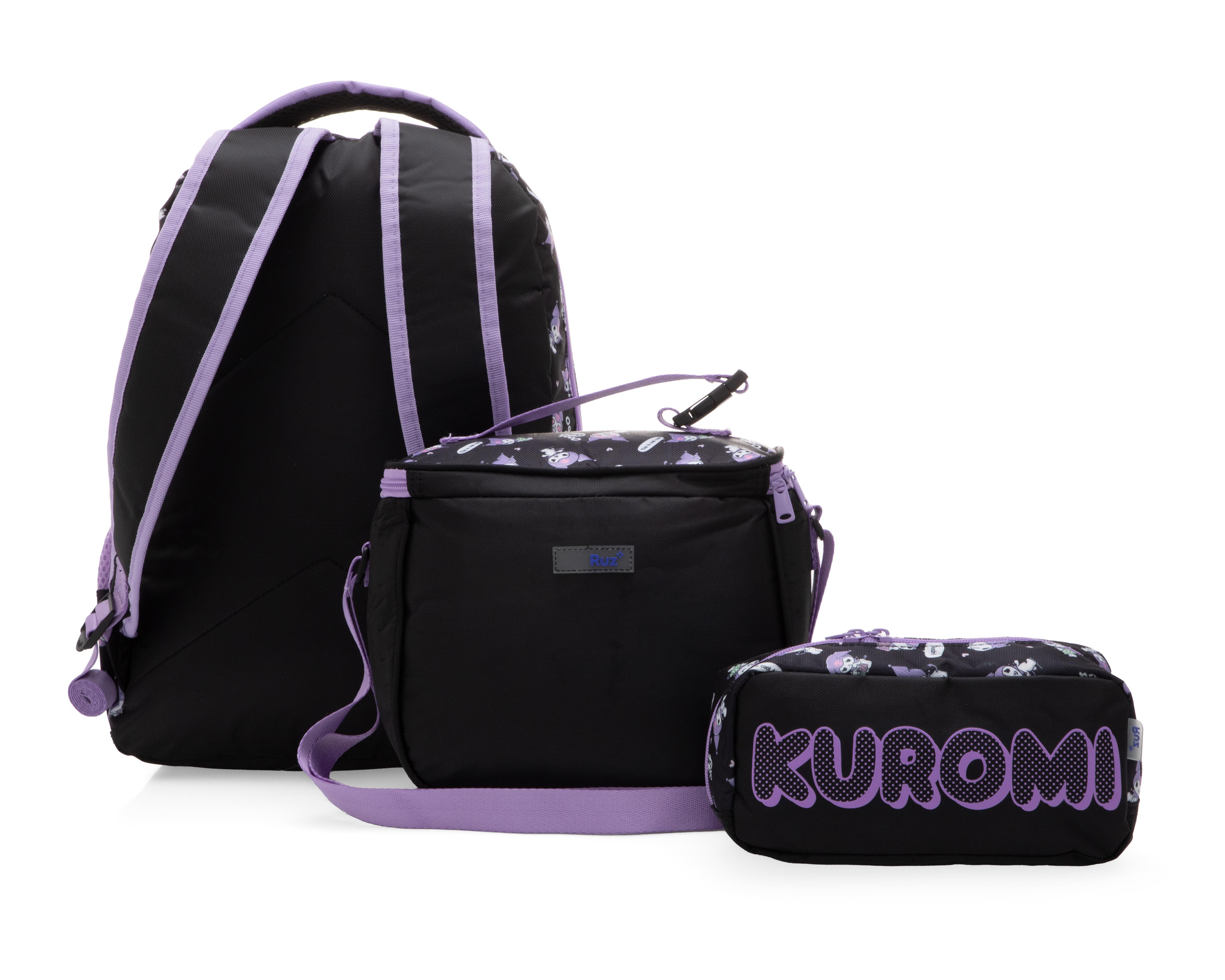 Foto 4 pulgar | Foto 3 | Mochila Ruz Kuromi con Lonchera y Lapicera